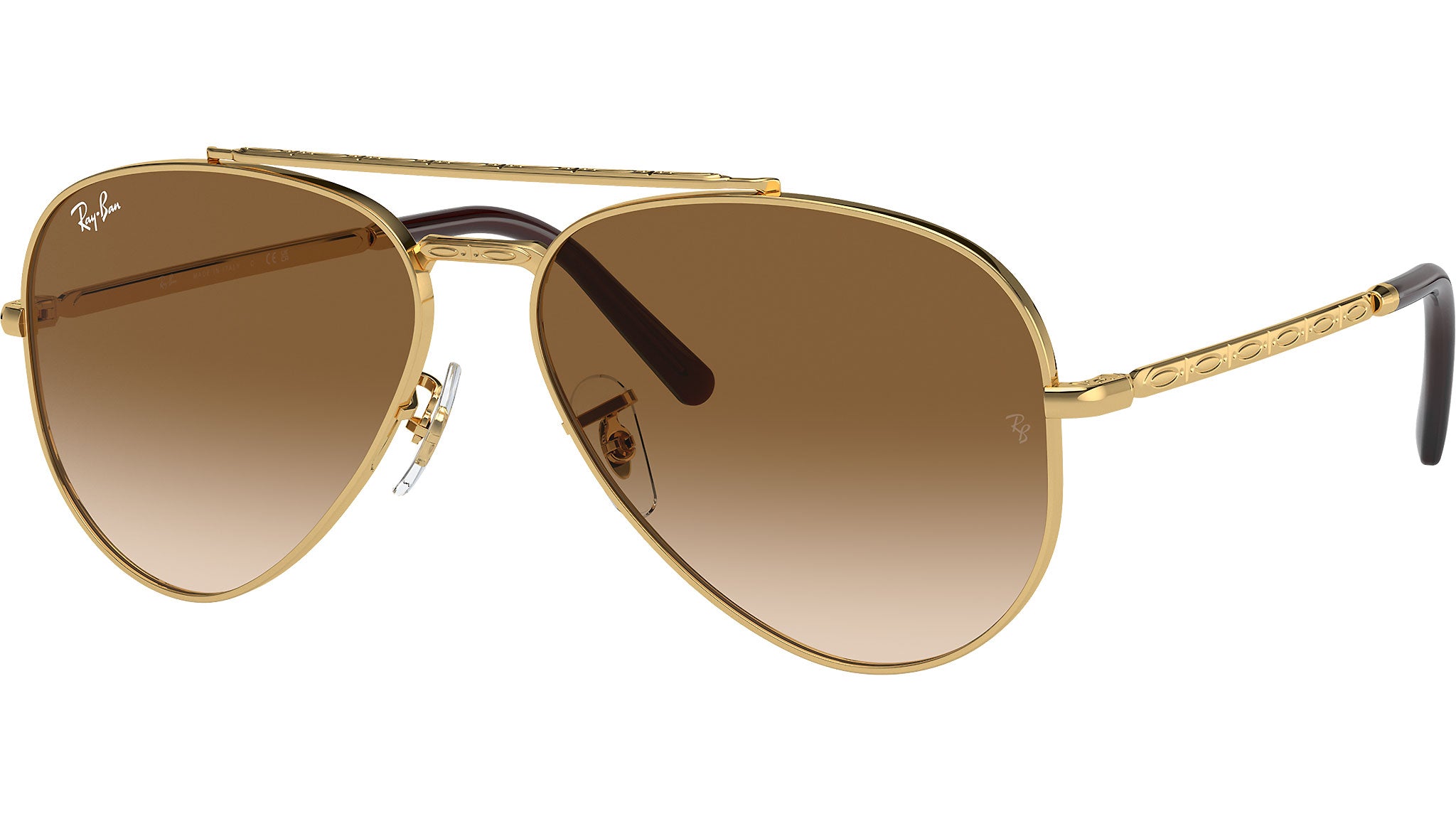 Ray-Ban New Aviator Sunglasses RB3625 001/51 Gold - eye-oo.com
