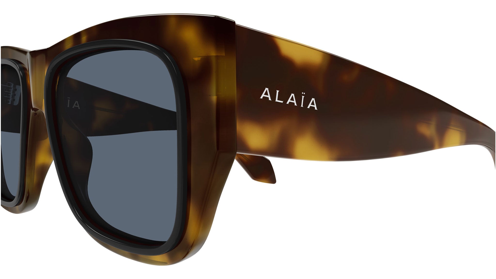 小物 ALAIA powder sunglasse AA0090S Azzedine Alaïa Rectangular Sunglasses 003 Havana - eye-oo.com