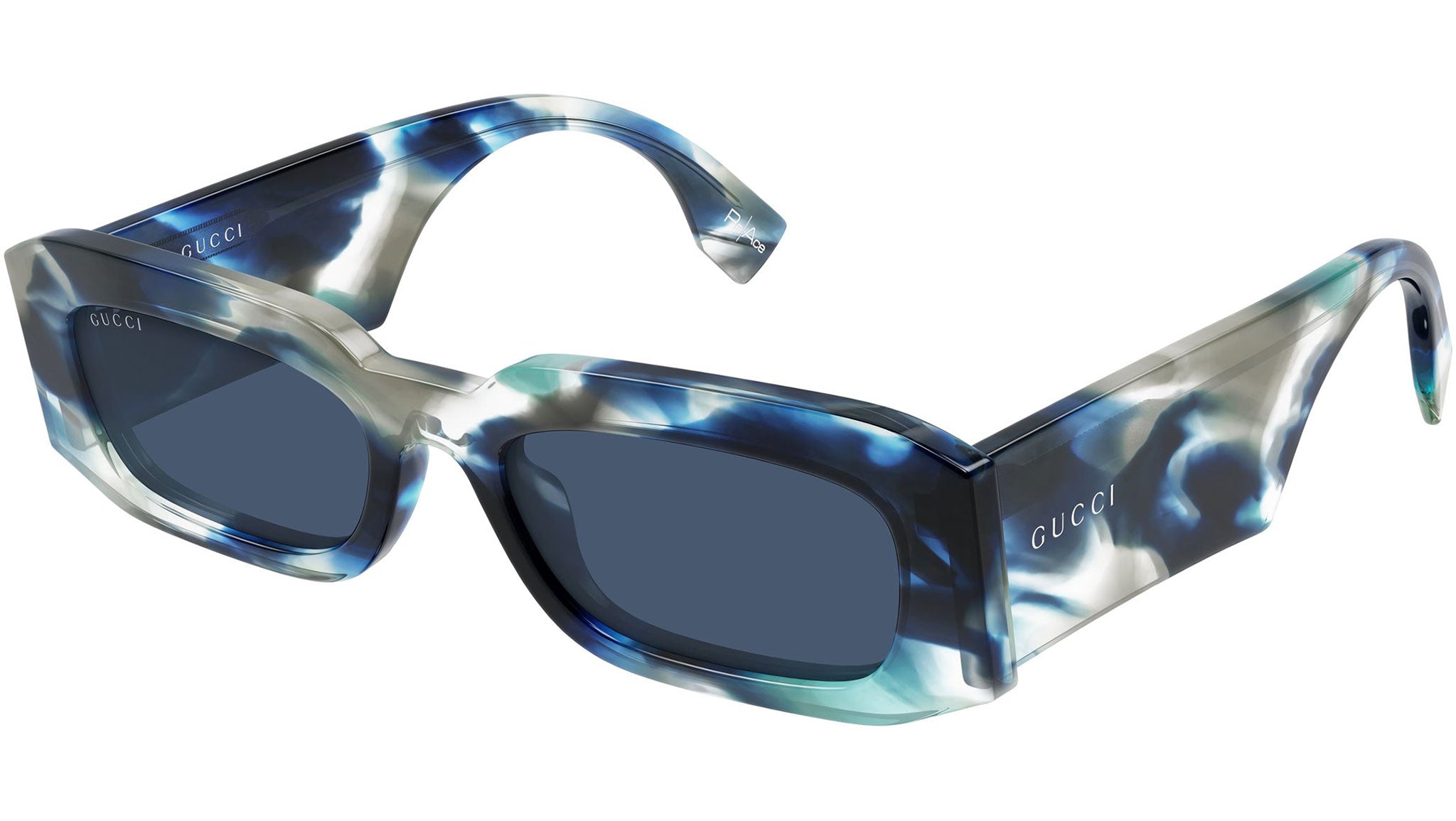 Gucci GG2151S 002 Havana Navy Blue Sunglasses - eye-oo.com