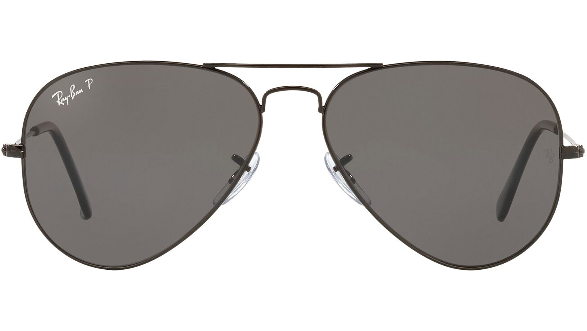 Ray-Ban Aviator Total Black RB3025 002/48 Sunglasses - eye 