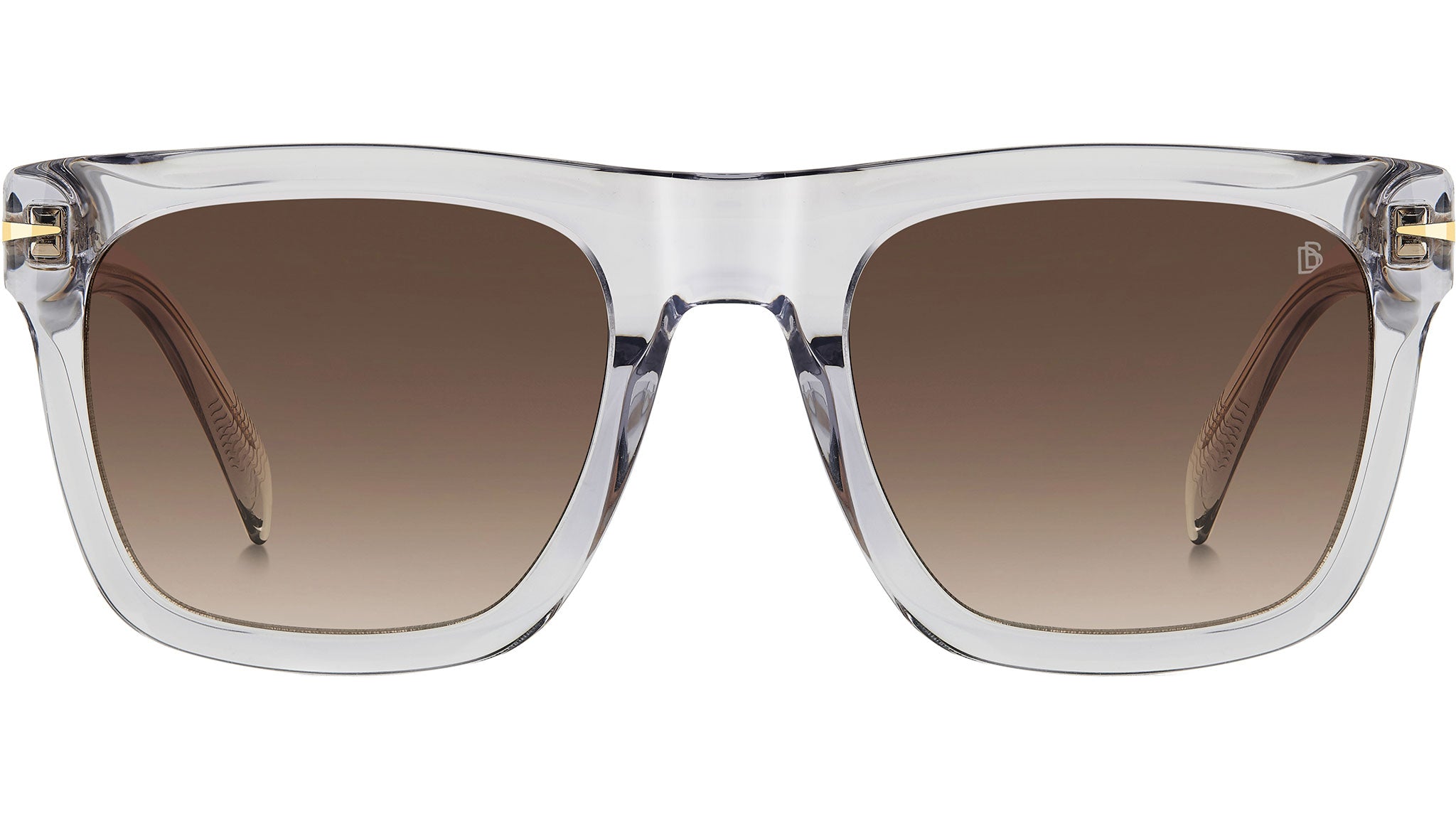 David Beckham DB 7000/S FLAT 63M HA Sunglasses Crystal Grey - eye