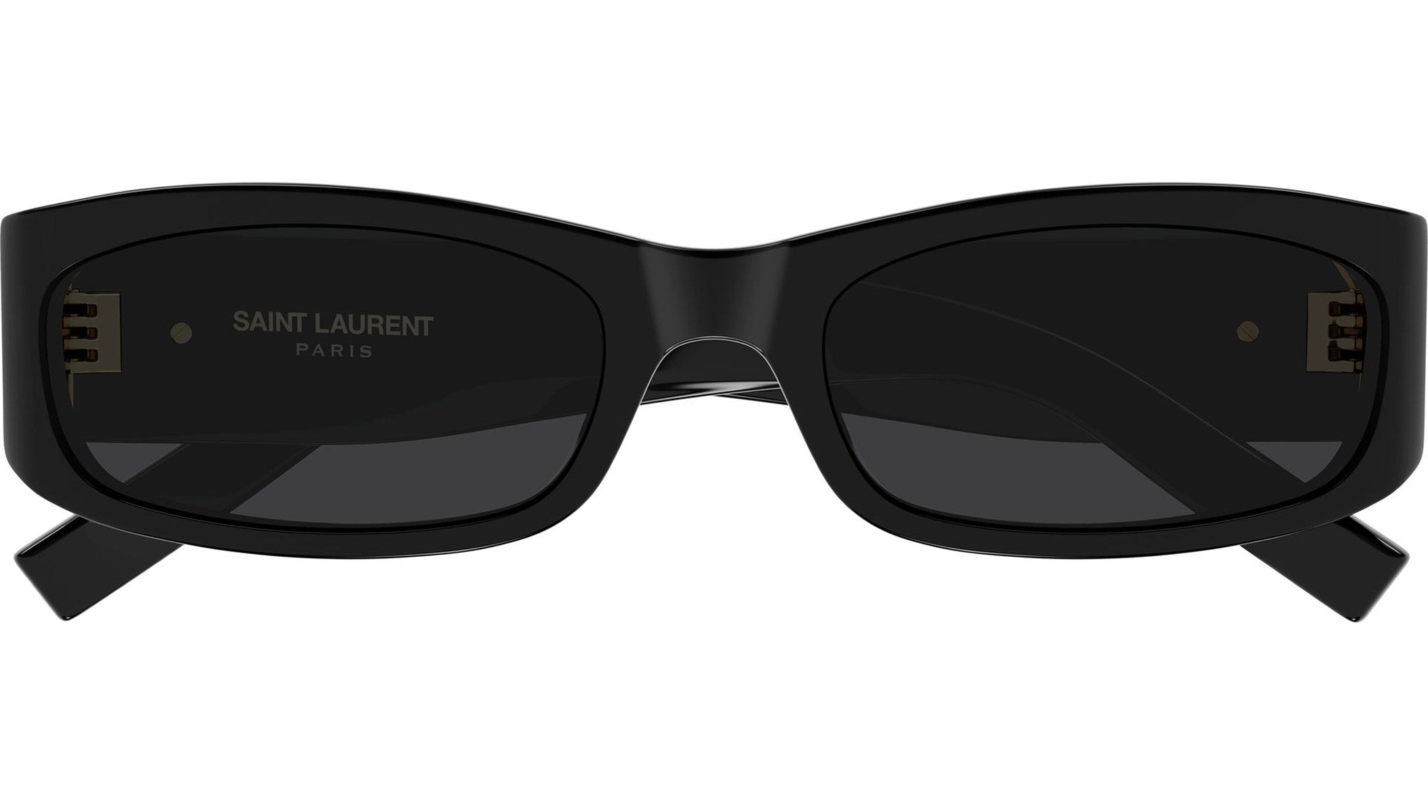 SL M152 Saint Laurent Sunglasses 001 Shiny Black - eye-oo.com