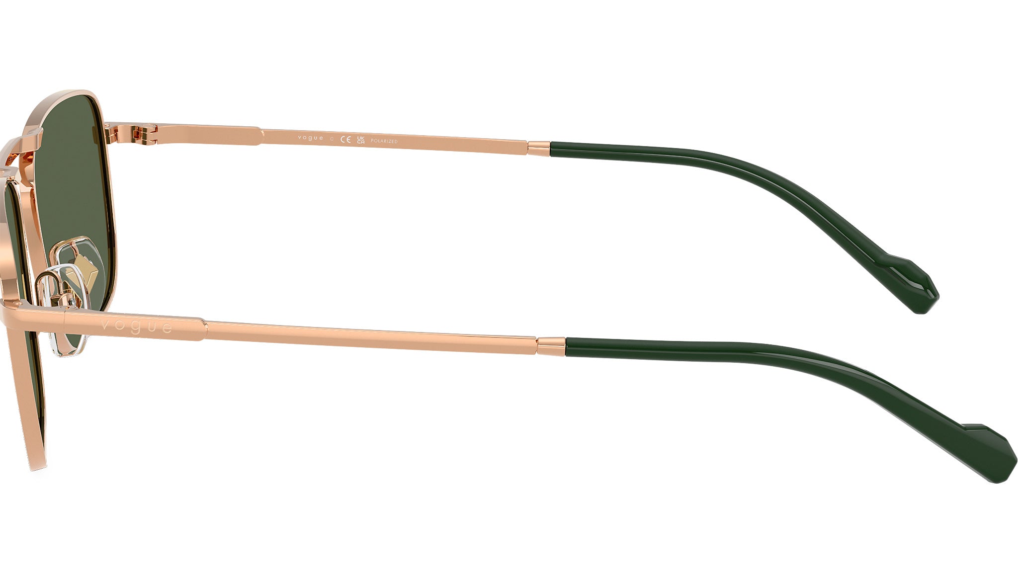 Vogue VO4346S Sunglasses 51529A Rose Gold - eye-oo.com display picture 2