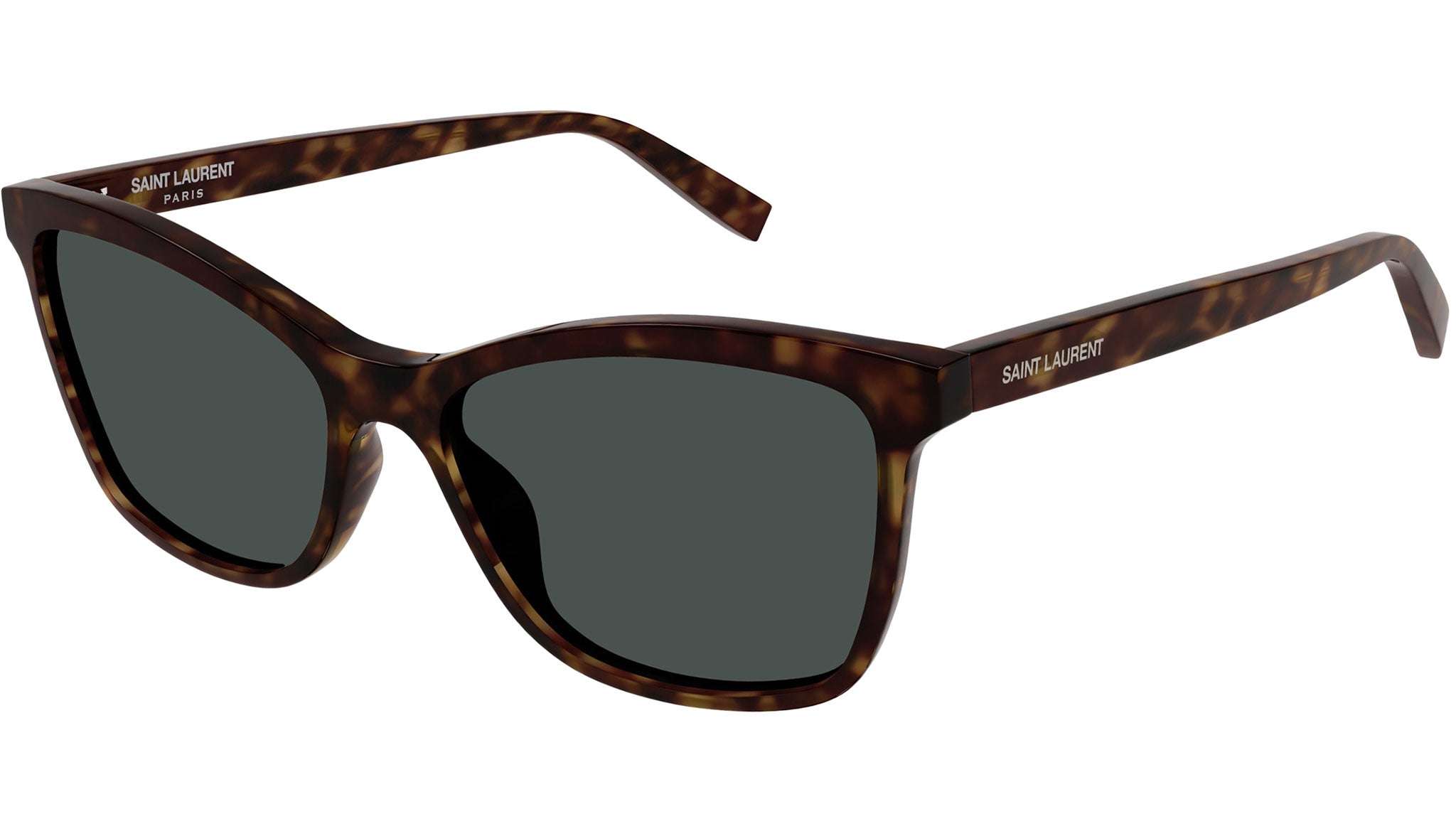 Saint Laurent SL 502 Sunglasses 002 Dark Havana - eye-oo.com
