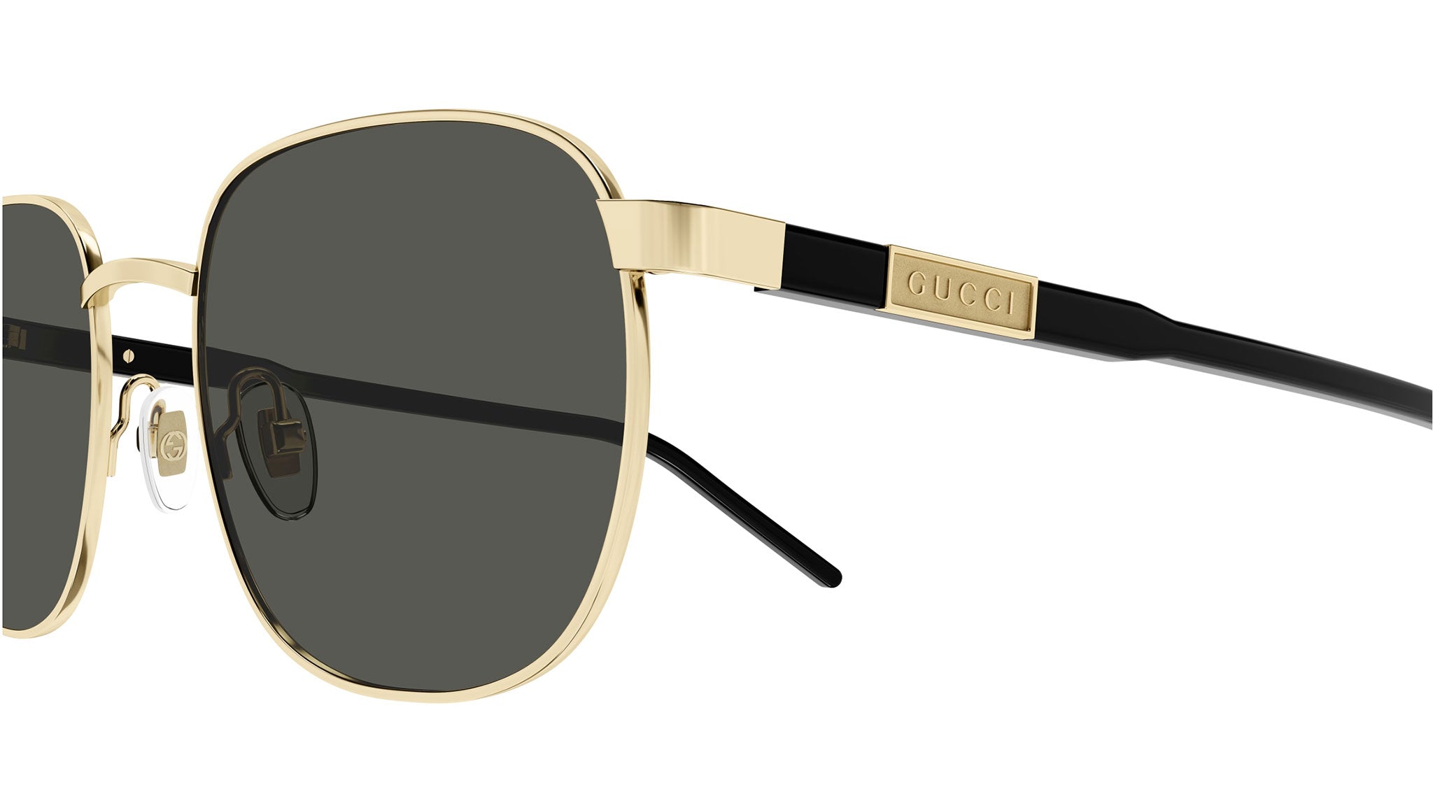 Gucci Black and Gold Sunglasses with Case Gucci GG2153S 001 Black Panthos Sunglasses - eye-oo.com main image 4