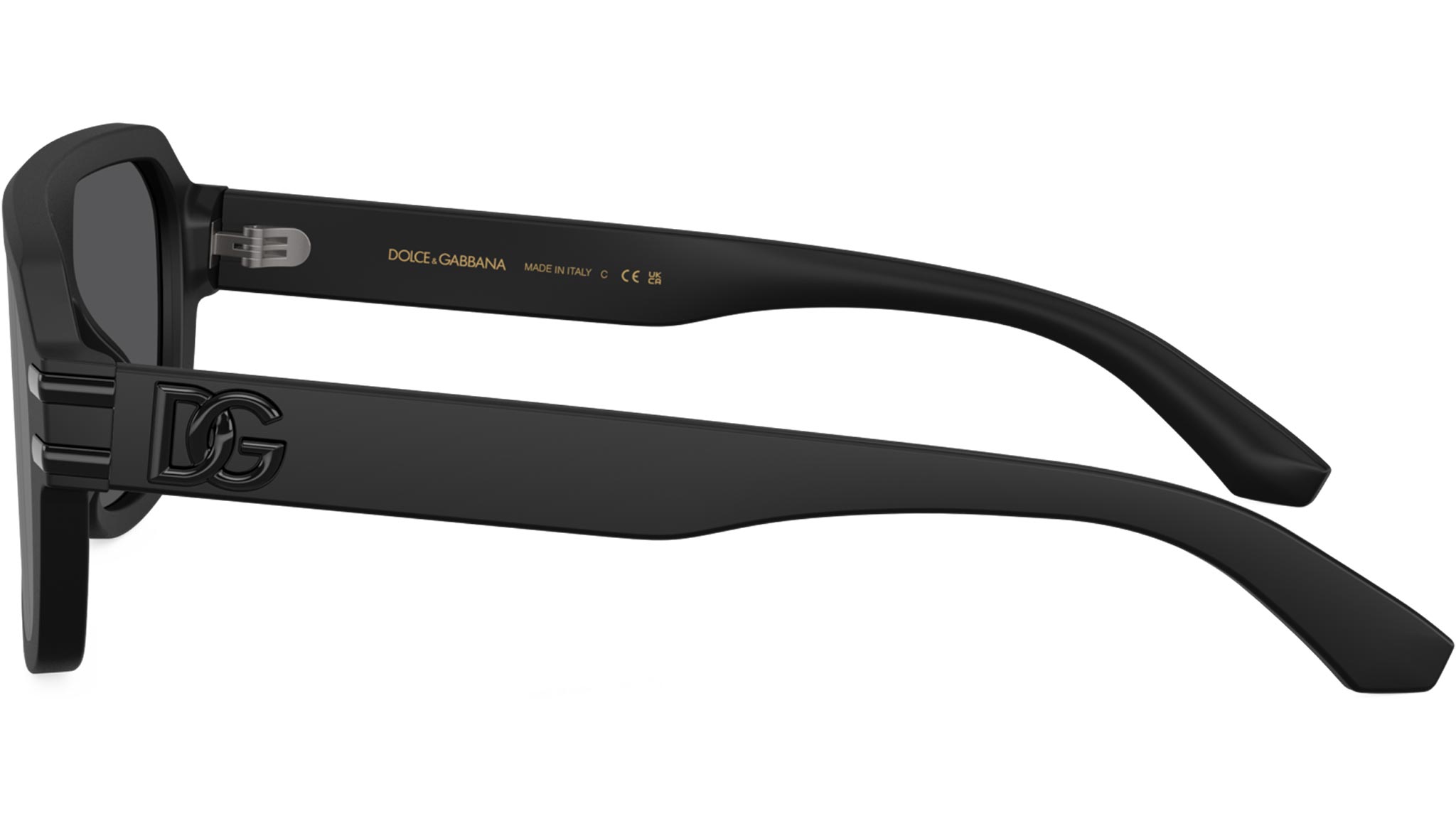 Dolce & Gabbana DG 4507 Sunglasses 25256G Matte Black - eye-oo.com