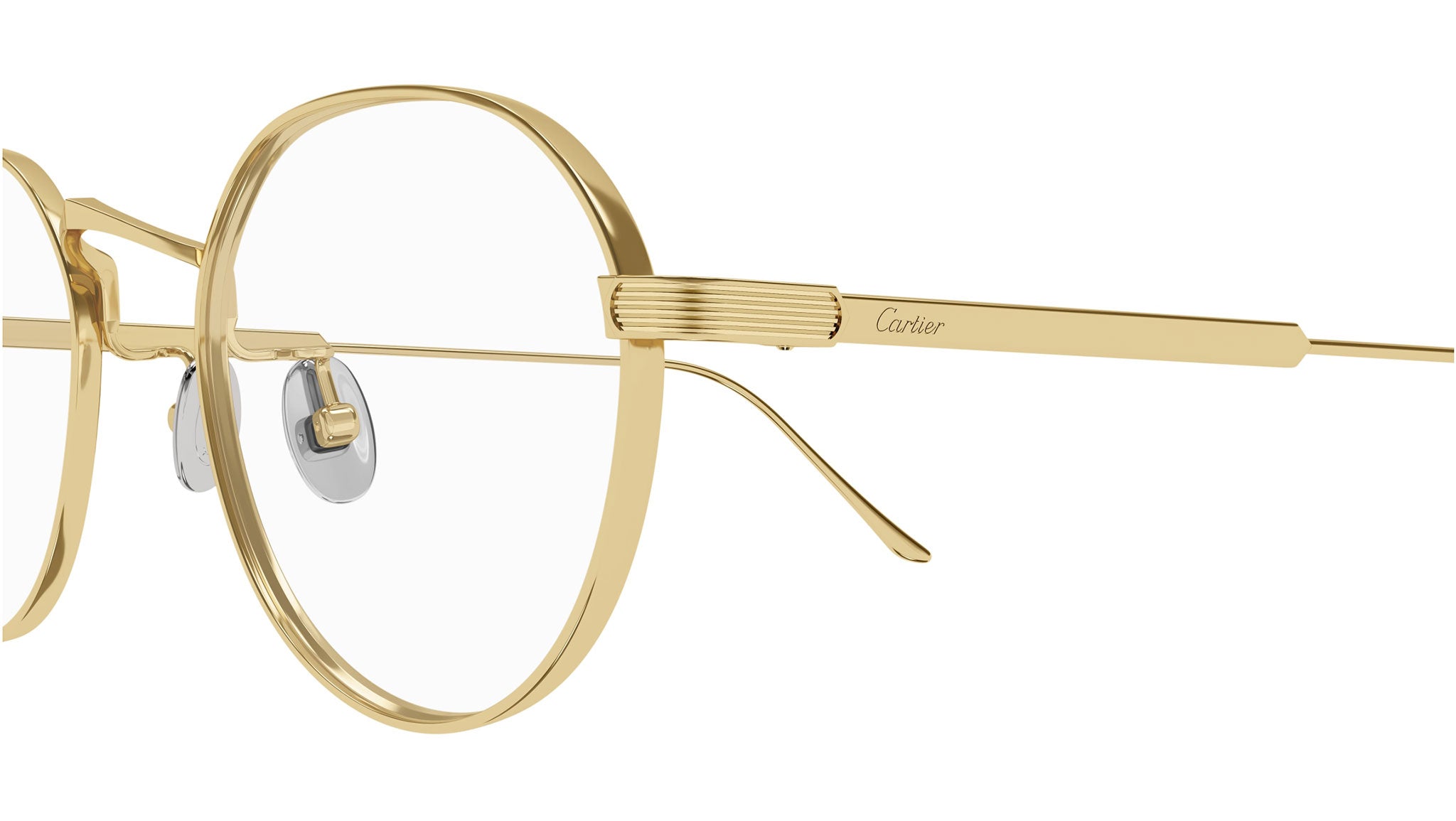 Cartier Première CT0561OA Eyeglasses 001 Shiny Gold - eye-oo.com
