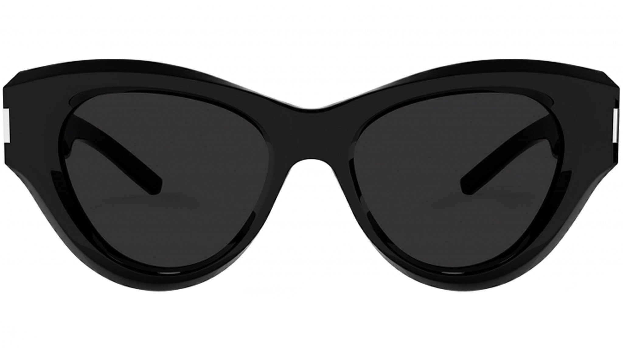 SAINT LAURENT ブラック 星刺繍 タンクトップ Saint Laurent SL 506 Shiny Black Sunglasses - eye-oo.com