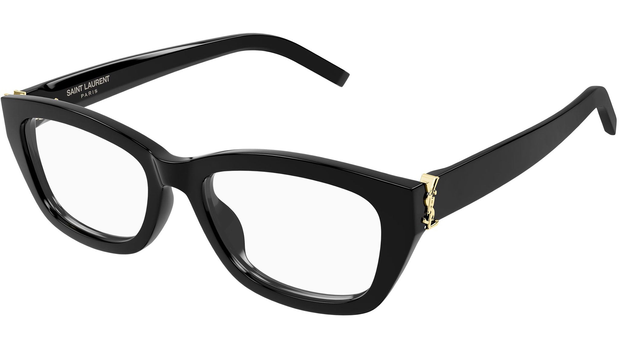 Saint Laurent SL M153 OPT 001 Shiny Black Glasses - eye-oo.com