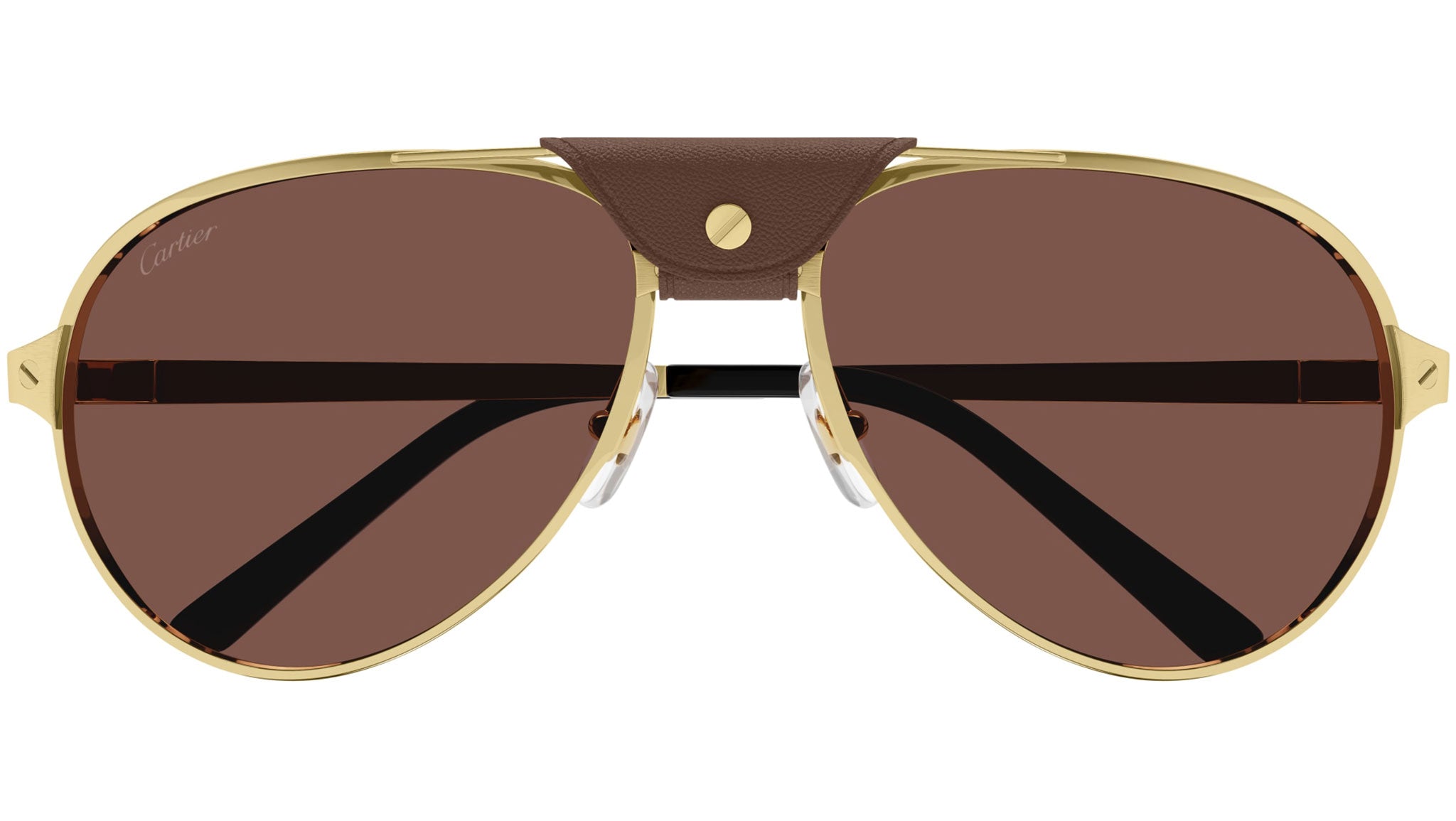 Cartier Santos Lunette Cartier Bois Et Or Vintage Glasses Lunette