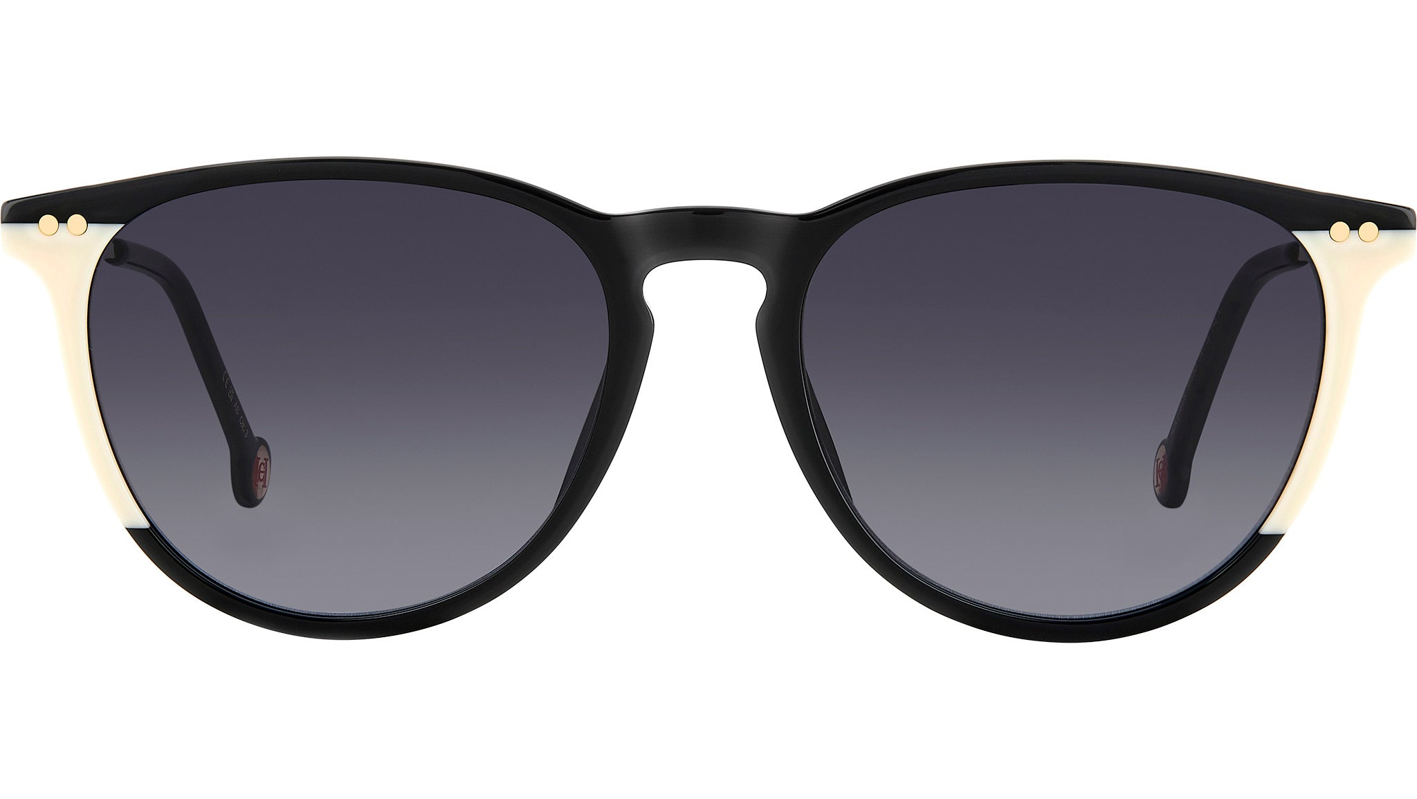 Carolina Herrera HER 0184/S 80S Sunglasses Black White
