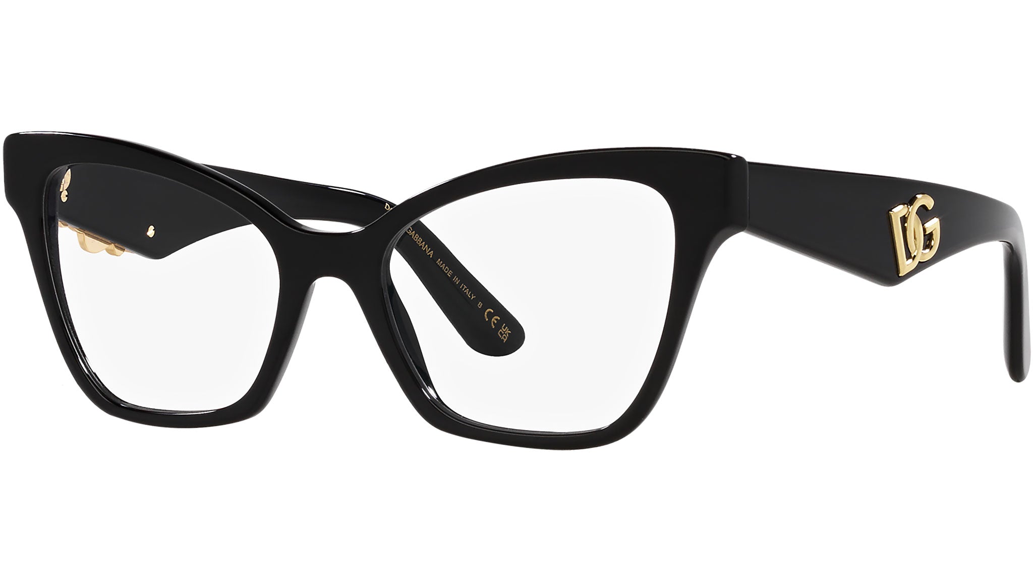 Dolce & Gabbana DG3369 Eyeglasses 501 Black - eye-oo.com