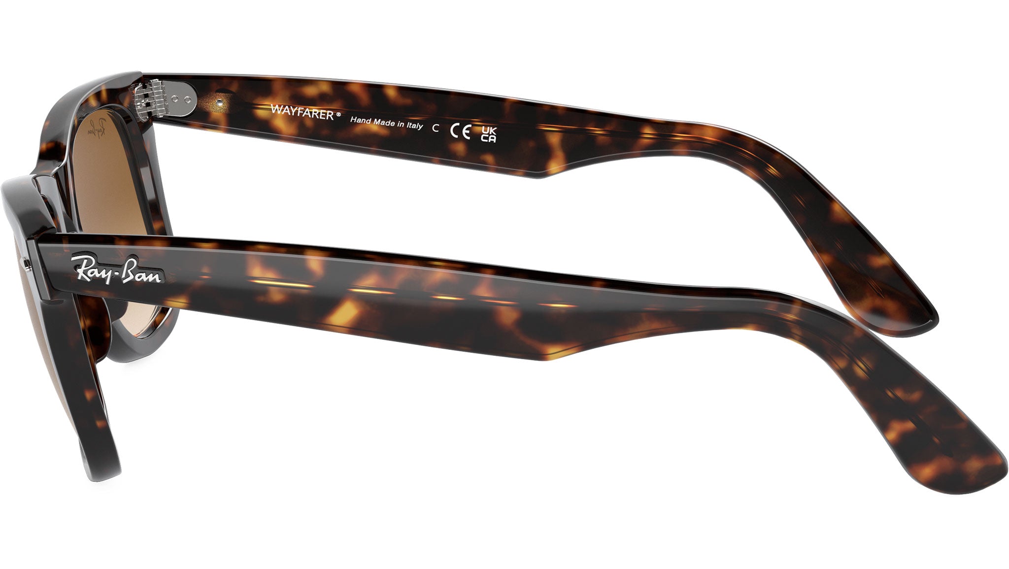 Ray-Ban Wayfarer RB2140 902/51 Tortoise Sunglasses - eye-oo.com