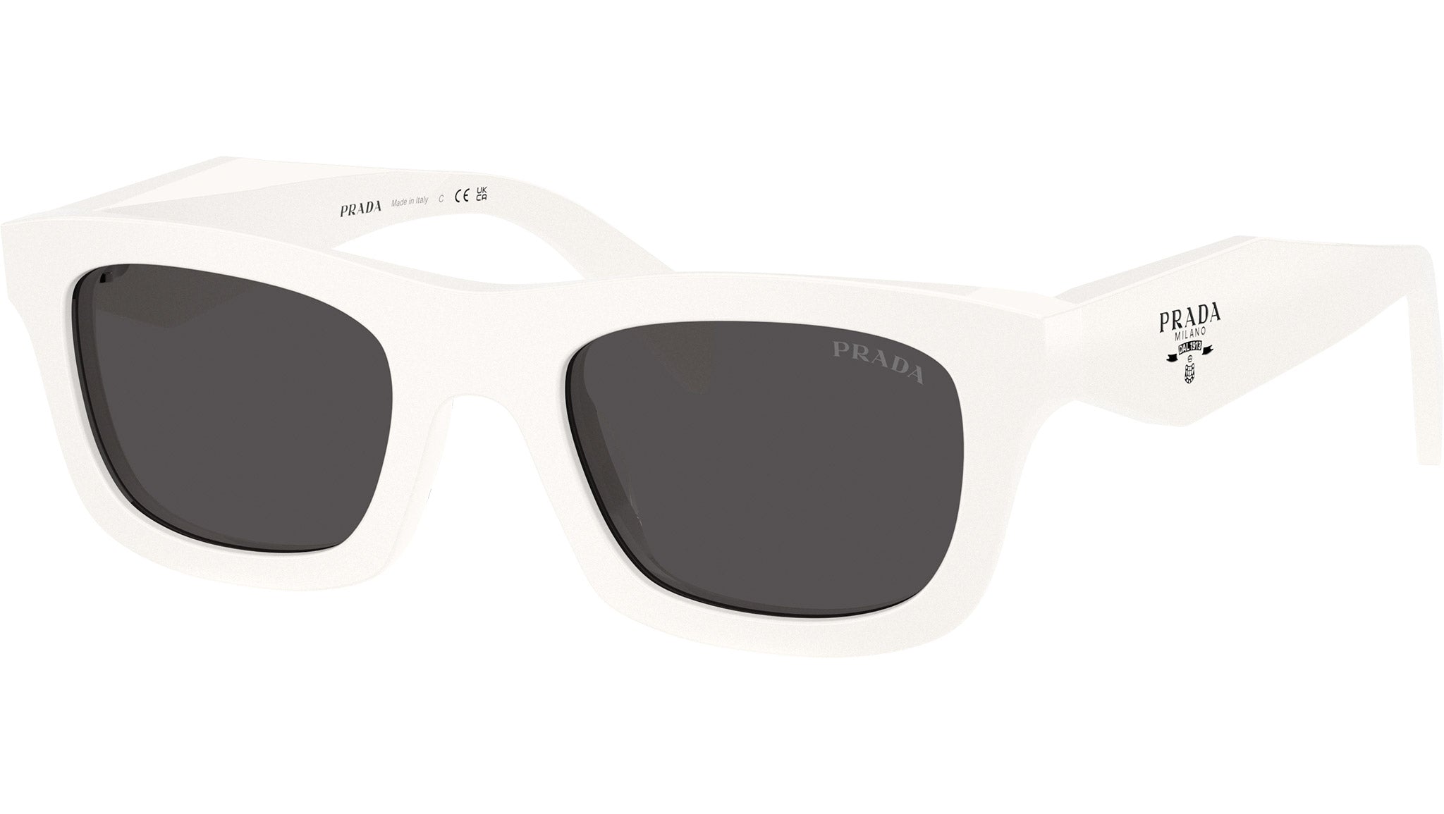 New PRADA Sunglasses Prada PR 06YS 12R09T Sunglasses Transparent Grey for Man  main image 2