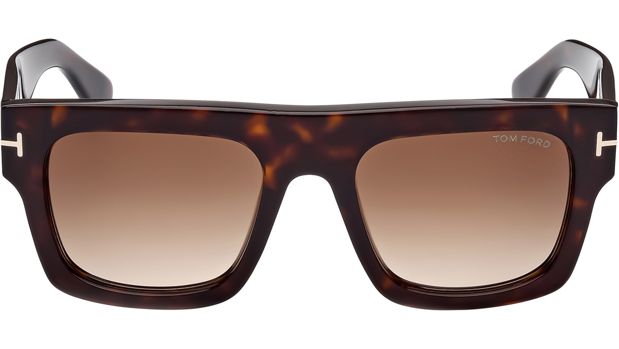 Tom Ford Fausto Sunglasses FT0711 52F Dark Havana - eye-oo.com