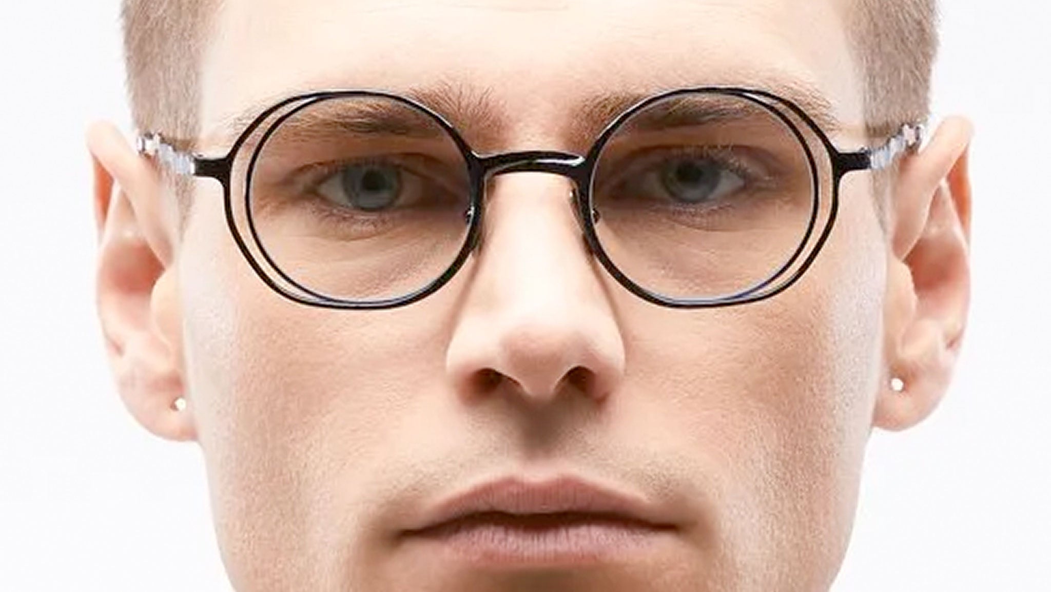 Kuboraum H11 BL Metallic Blue Optical Frame - eye-oo.com