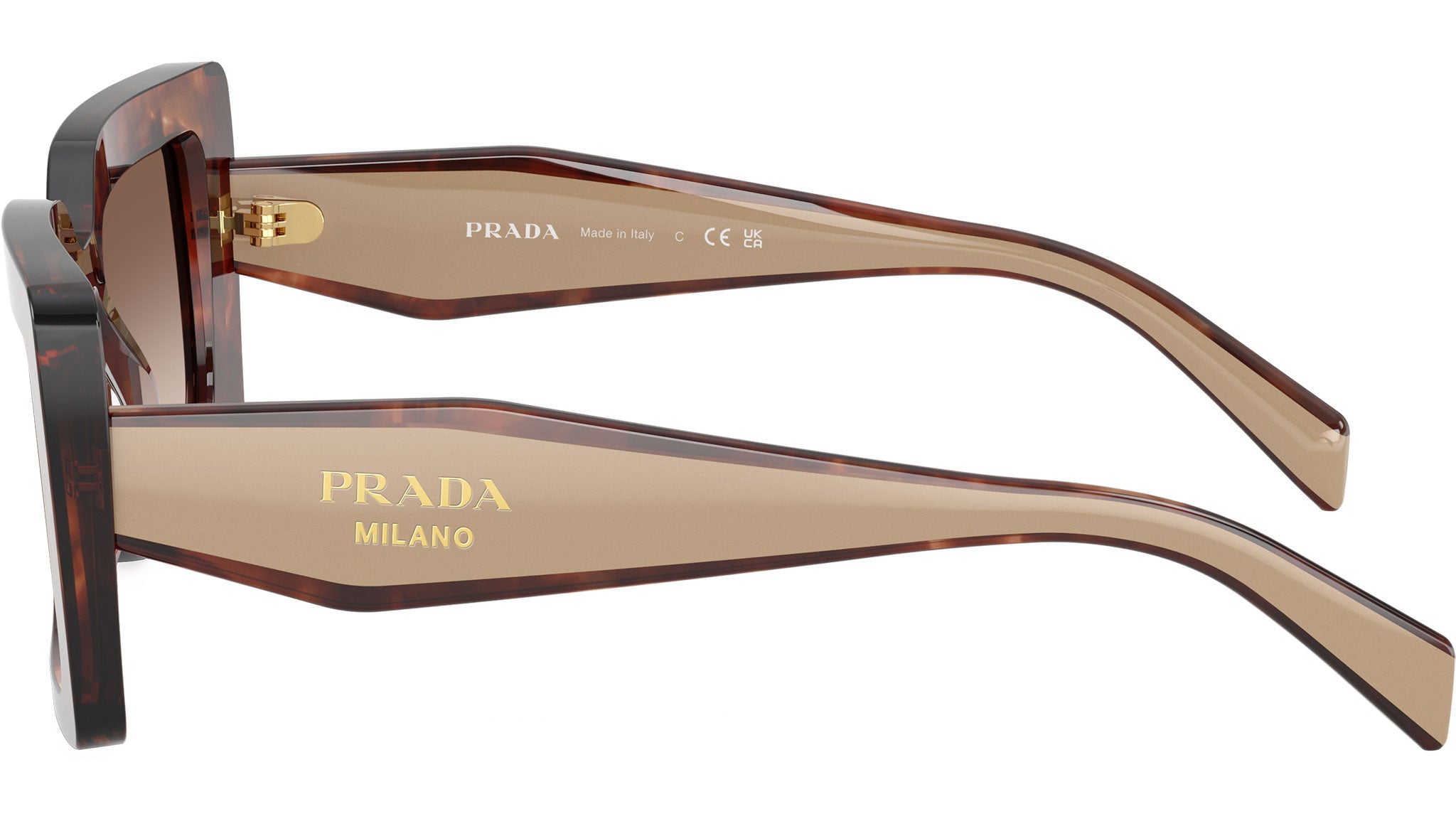PR D01S Prada Sunglasses 00K10S Caramel Tortoise - eye-oo.com