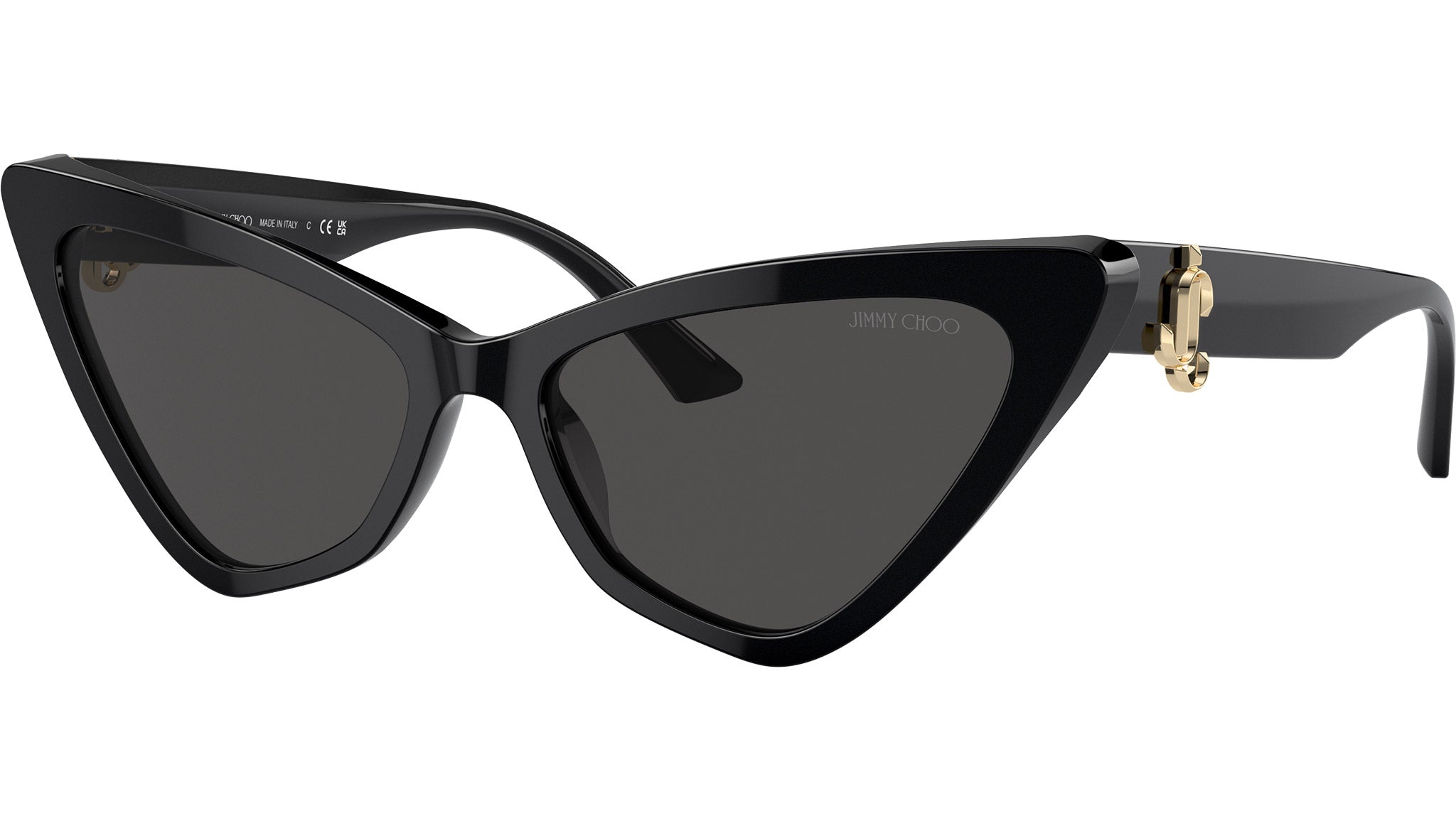 JC5008 Jimmy Choo Sunglasses 500087 Black - eye-oo.com display picture 3
