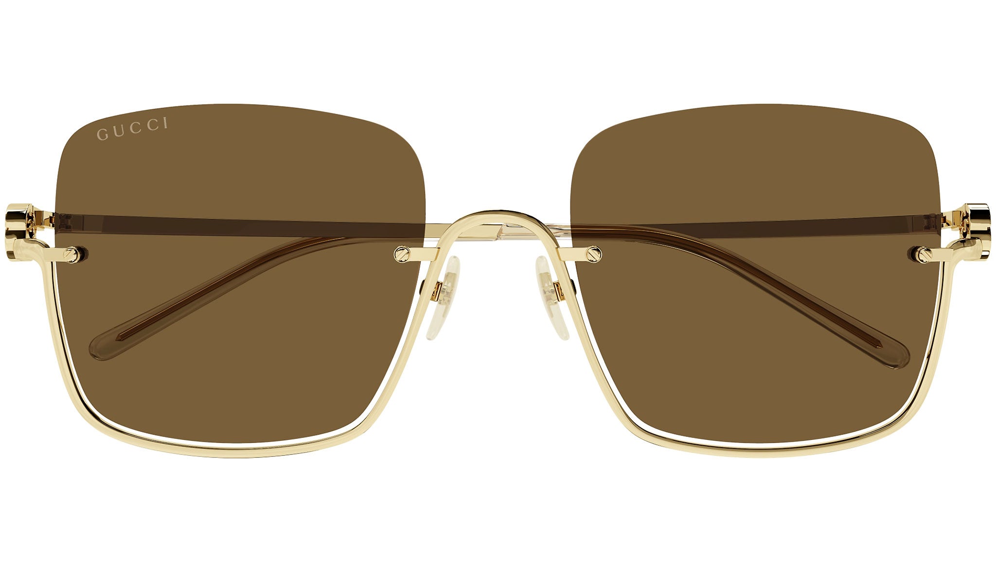 Gucci GG1279S 002 Gold Brown Sunglasses - eye-oo.com display picture 1