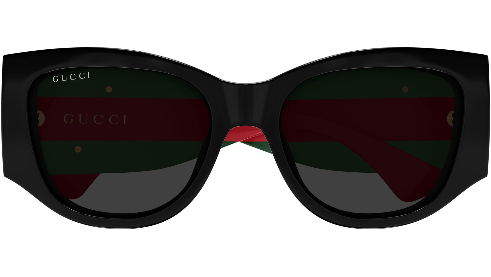 Gucci GG2115S 001 Black Grey Sunglasses - eye-oo.com