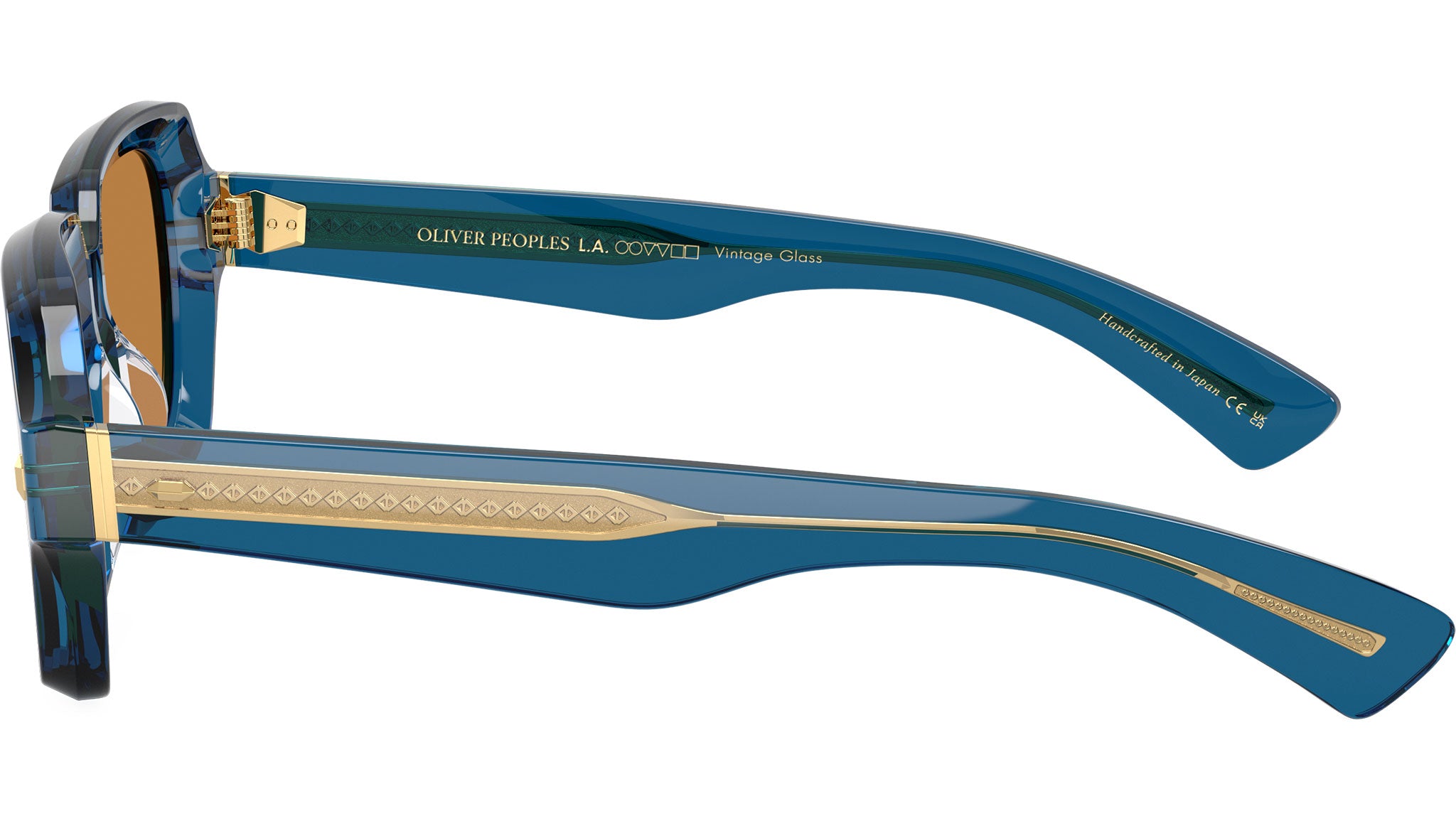 Oliver Peoples Devaney Sunglasses OV5539SU 179353 Translucent Blue