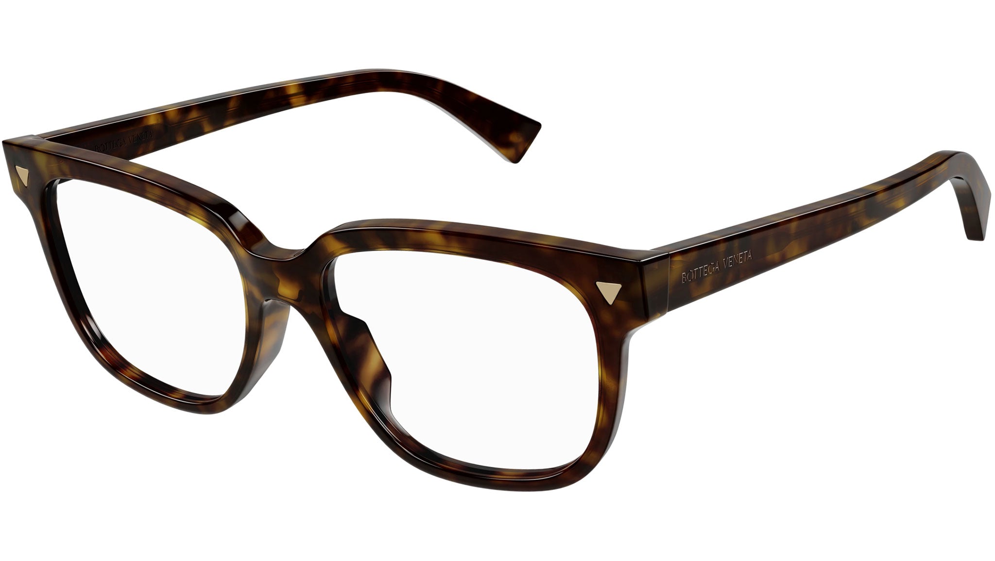 Bottega Veneta BV1257O Eyeglasses 002 Dark Havana - eye-oo.com