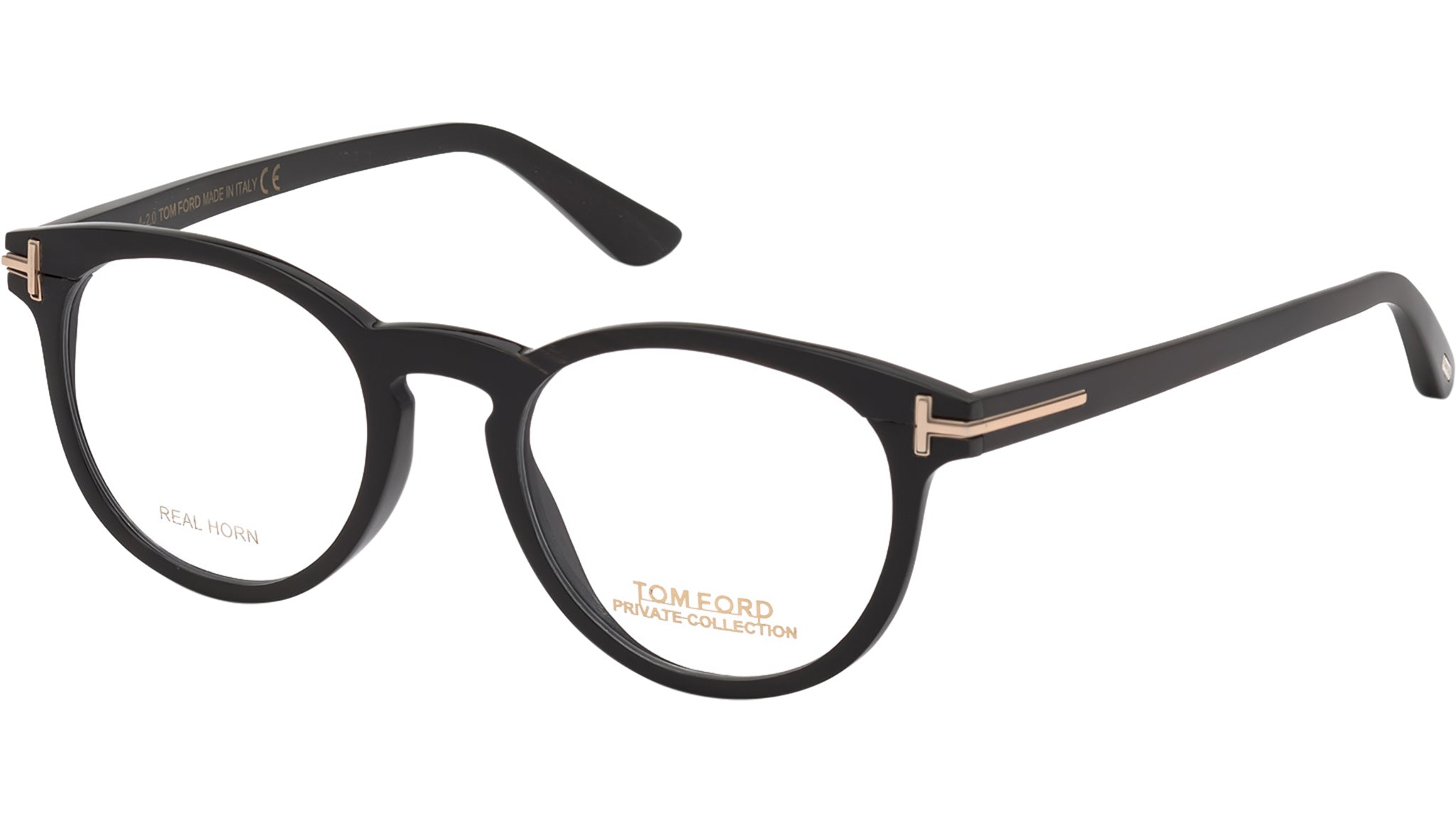 Tom Ford Private Collection Optical Frame 063 Black Horn - eye-oo.com