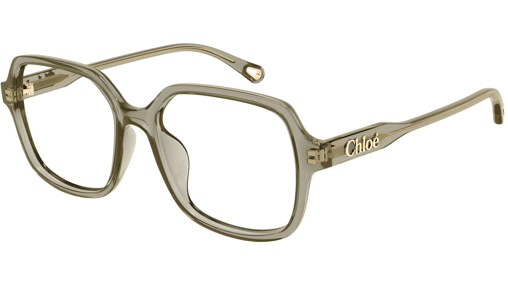 Chloé CH0277OA 004 Eyeglasses Shiny Green - eye-oo.com display picture 2