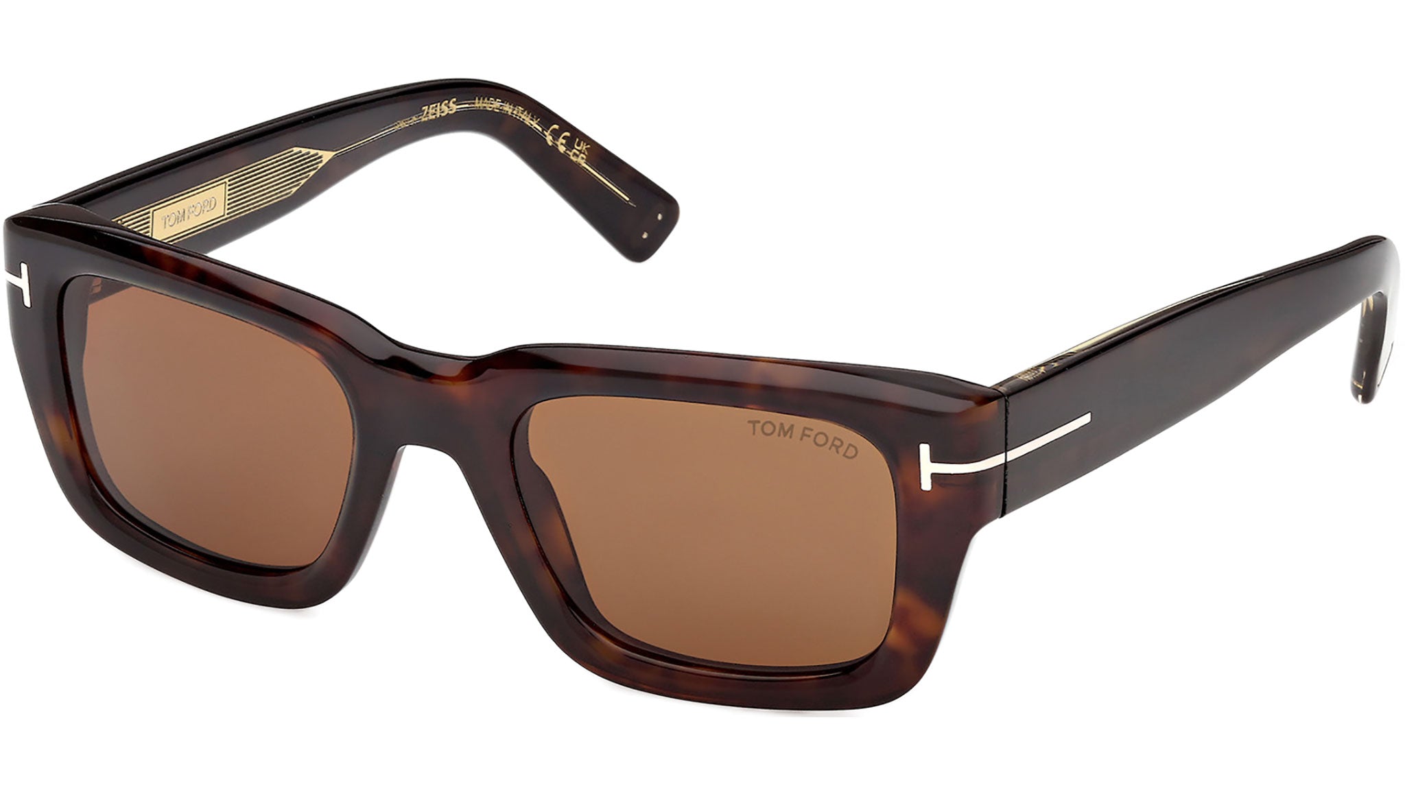 Tom Ford Icon Sunglasses FT1327 52E Dark Havana - eye-oo.com
