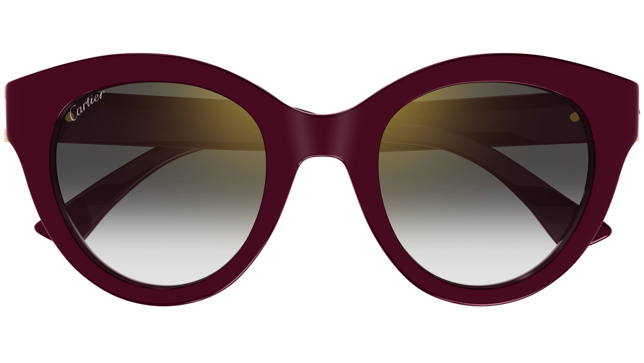 Cartier CT0436S 004 Sunglasses Shiny Red - eye-oo.com display picture 2