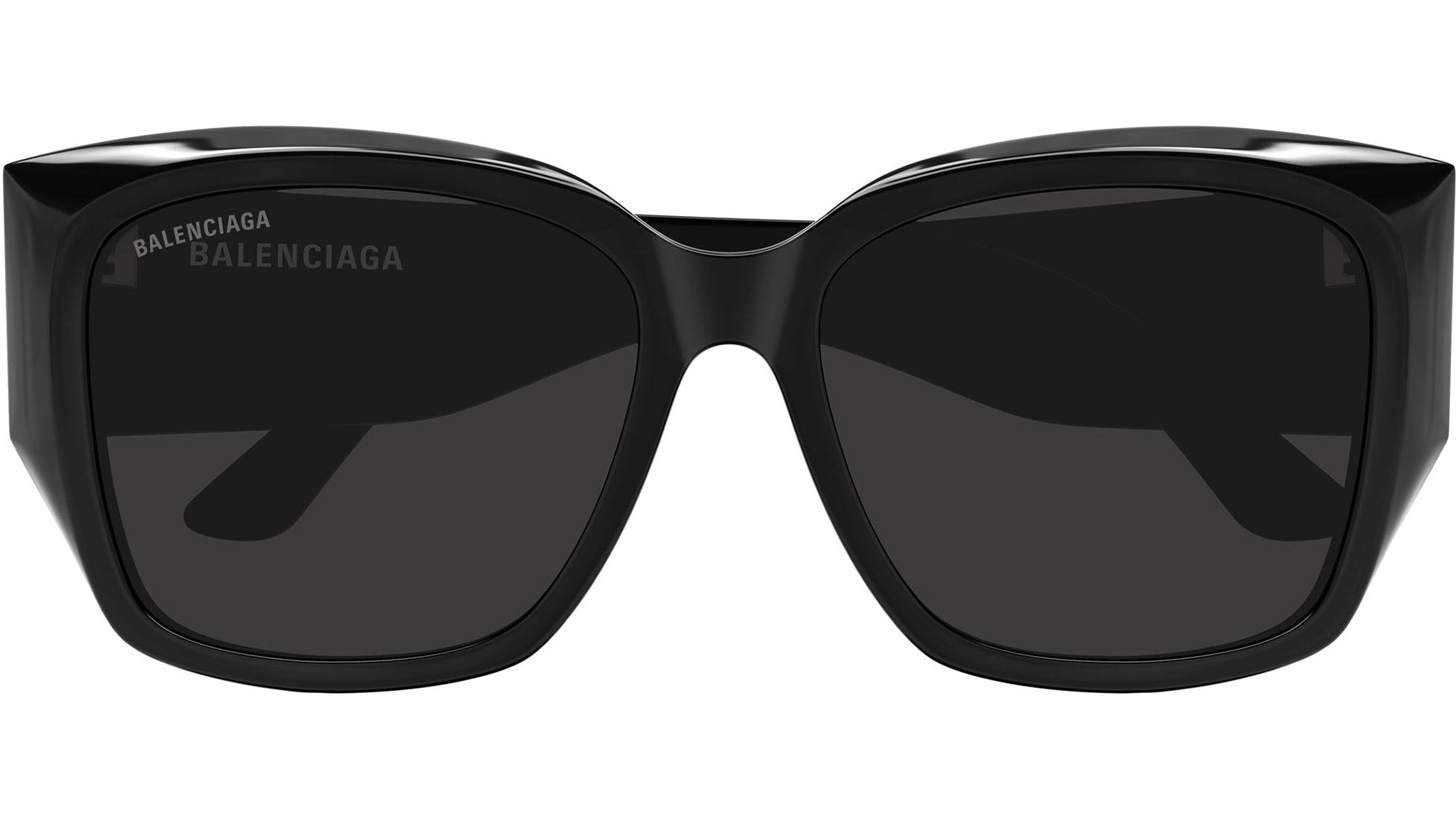 Balenciaga Black Rectangular Sunglasses with Case Amazon.com: Balenciaga Grey Rectangular Ladies Sunglasses  main image 2