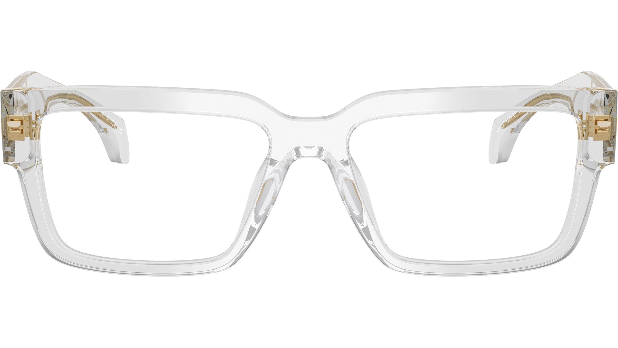 Versace VE3374U Glasses 5519 Light Transparent Grey - eye-oo.com