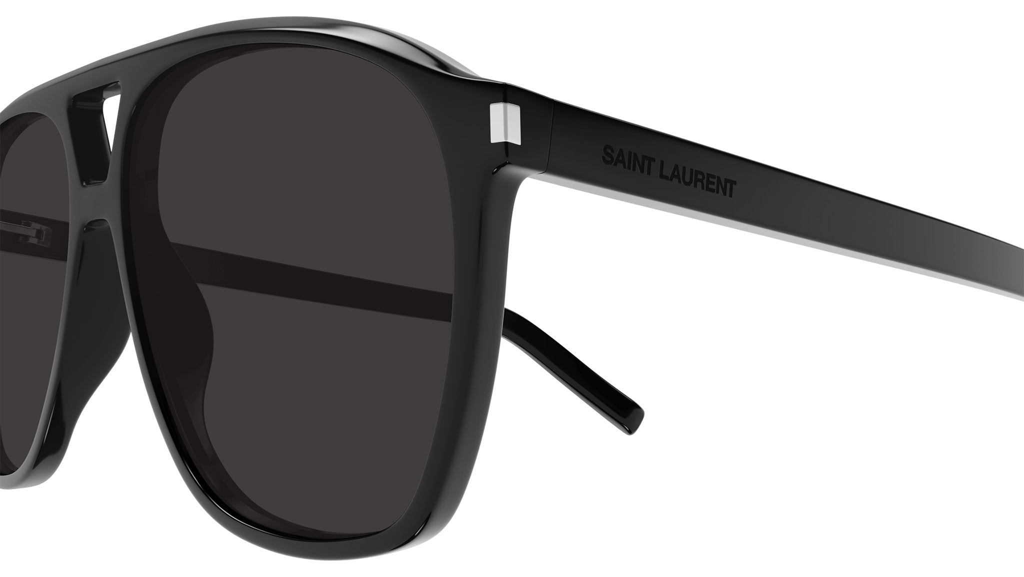 Saint Laurent SL 596 Dune 001 Black Sunglasses - eye-oo.com