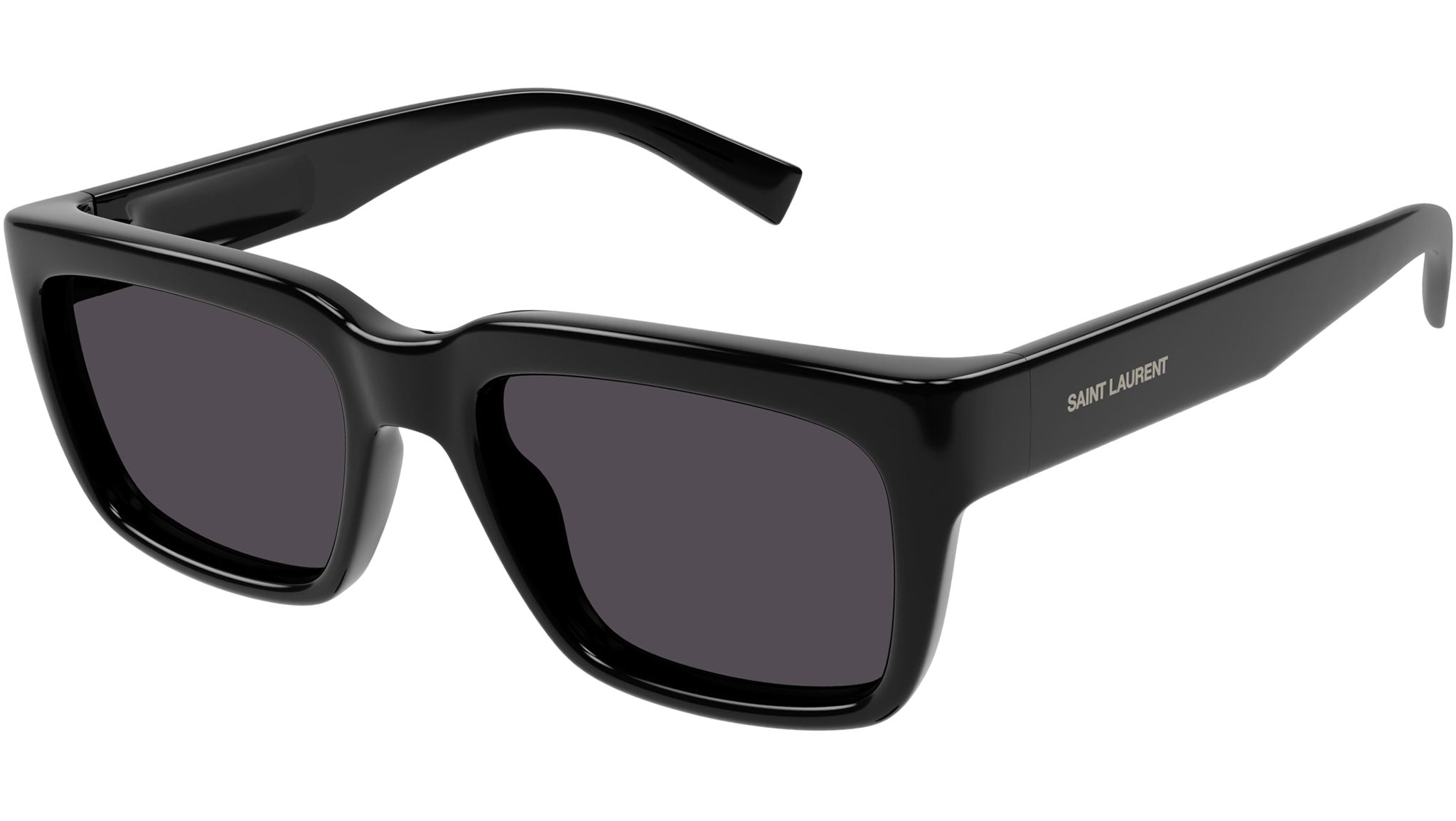 Saint Laurent SL 615 Sunglasses 001 Shiny Black - eye-oo.com