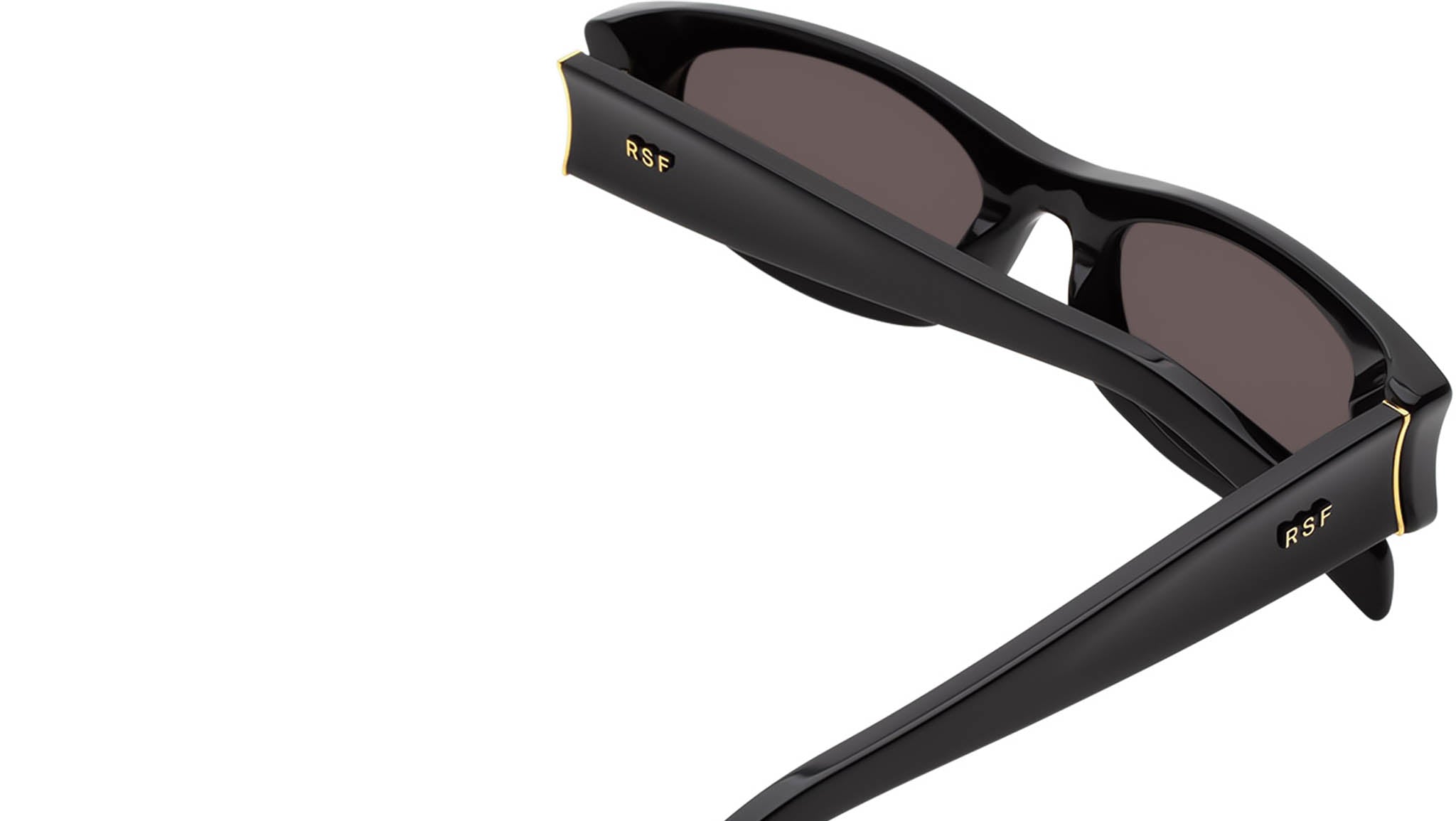 Retrosuperfuture Eyewear Razzo Black Sunglasses W08 - eye-oo.com