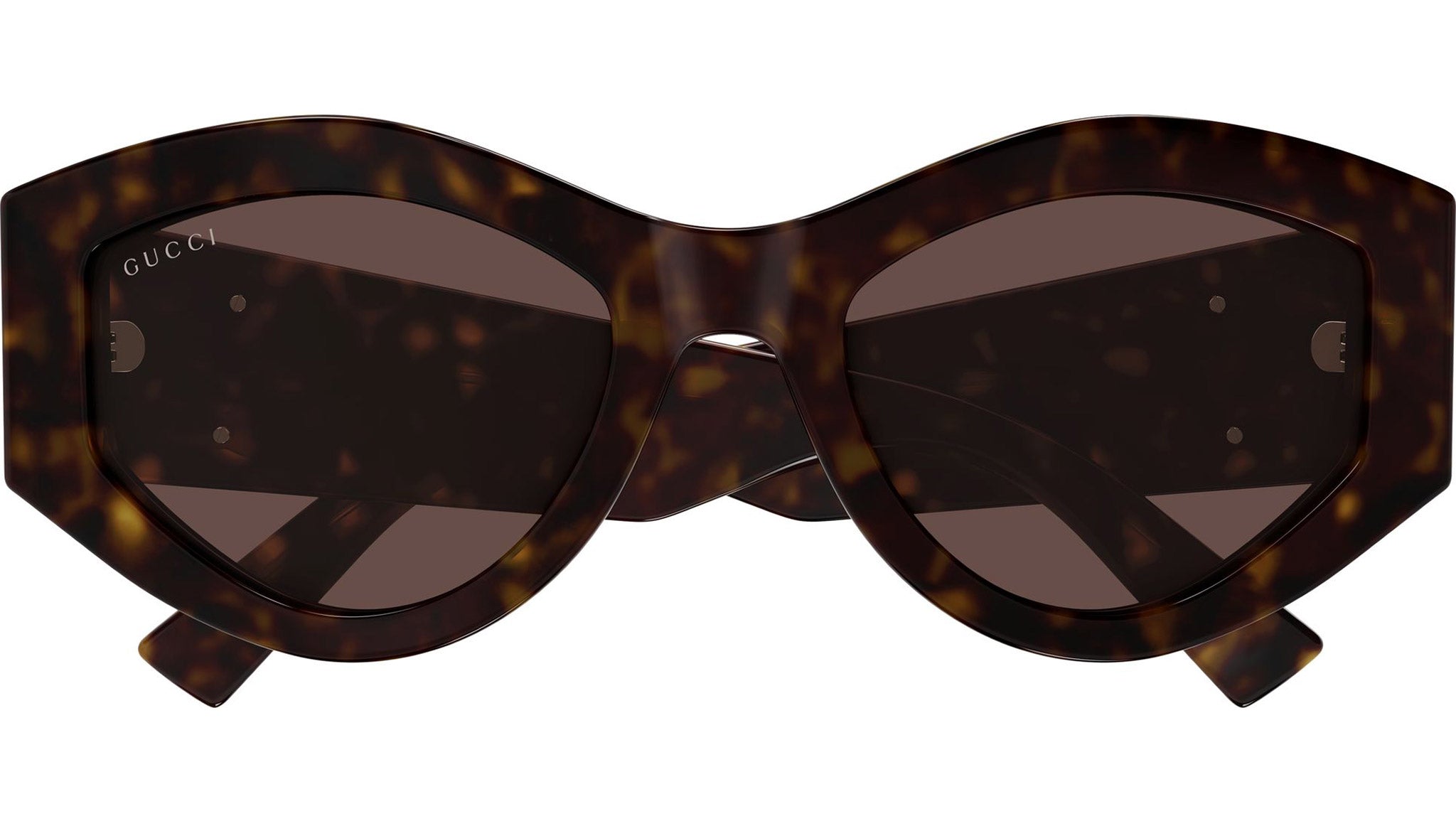 NEW GUCCI SUNGLASSES HAVANA BROWN WOMEN CAT EYE EYEWEAR GUCCI GG1951S 002 Gucci GG1944S 002 Havana Cat Eye Sunglasses - eye-oo.com main image 4