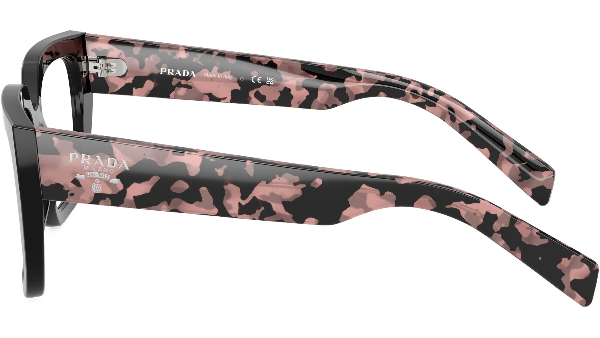 PR A03V Prada Glasses 13P1O1 Black - eye-oo.com display picture 1