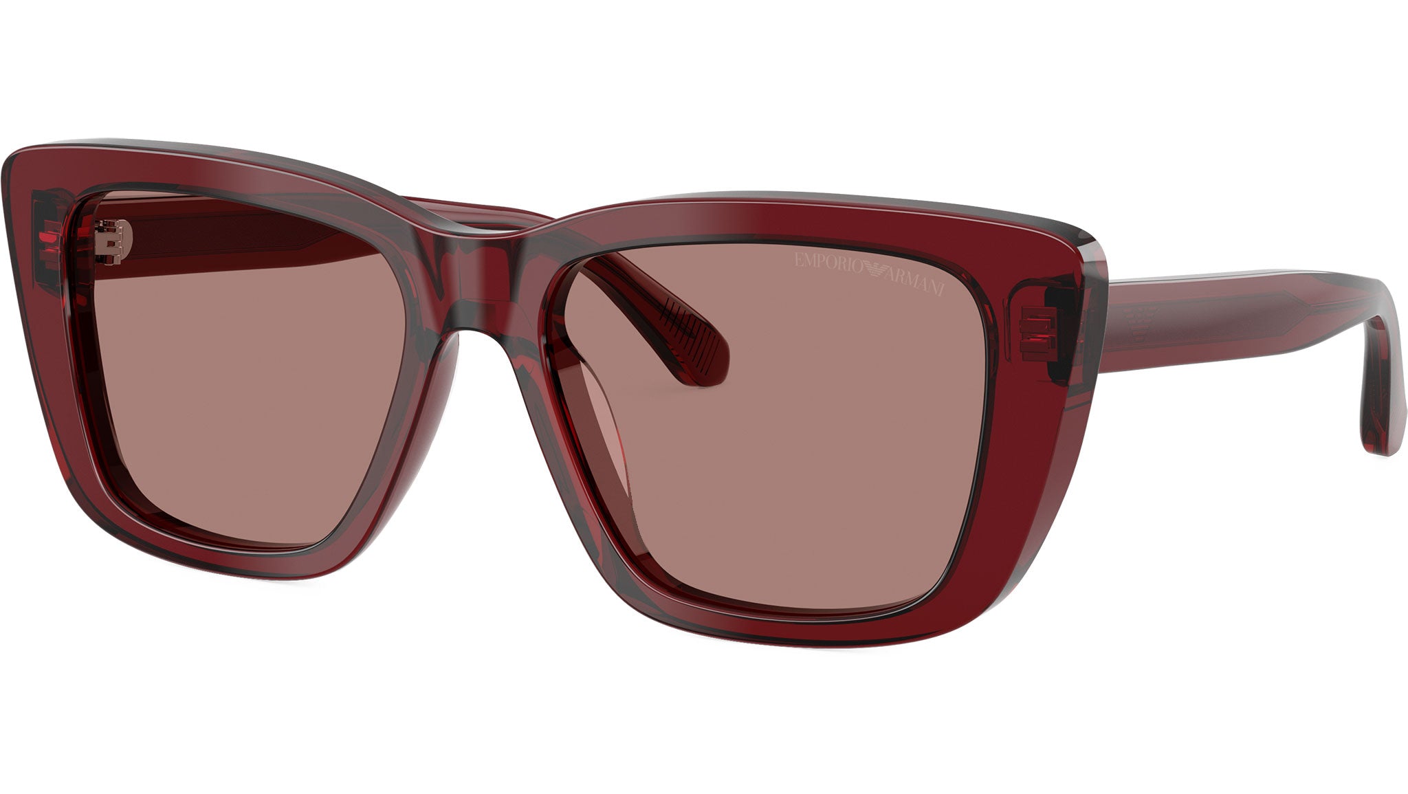 Emporio Armani EA4246U Sunglasses 625473 Shiny Transparent  display picture 2