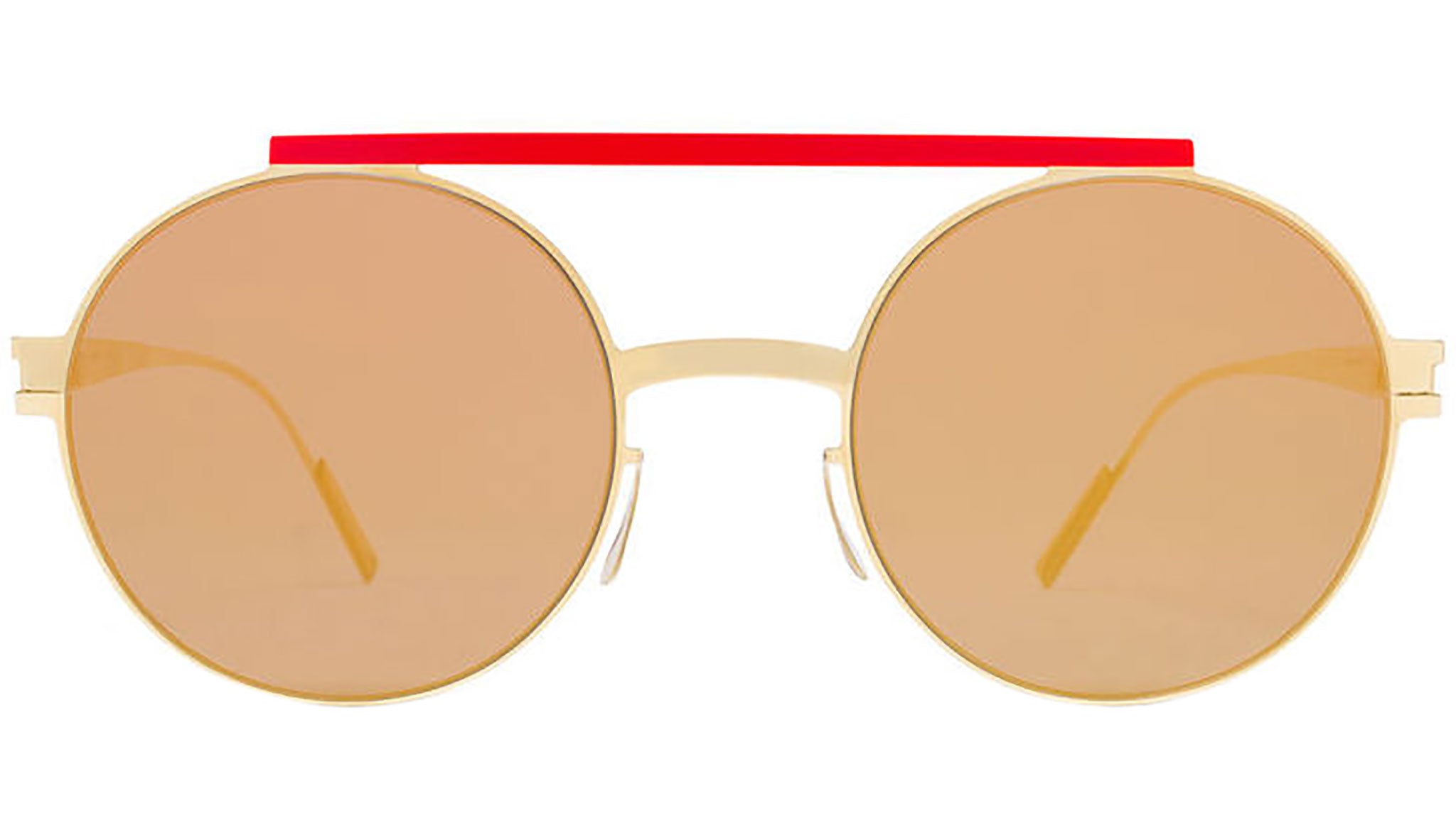Occhiali da sole Mykita Verbal 273 Gold e Red