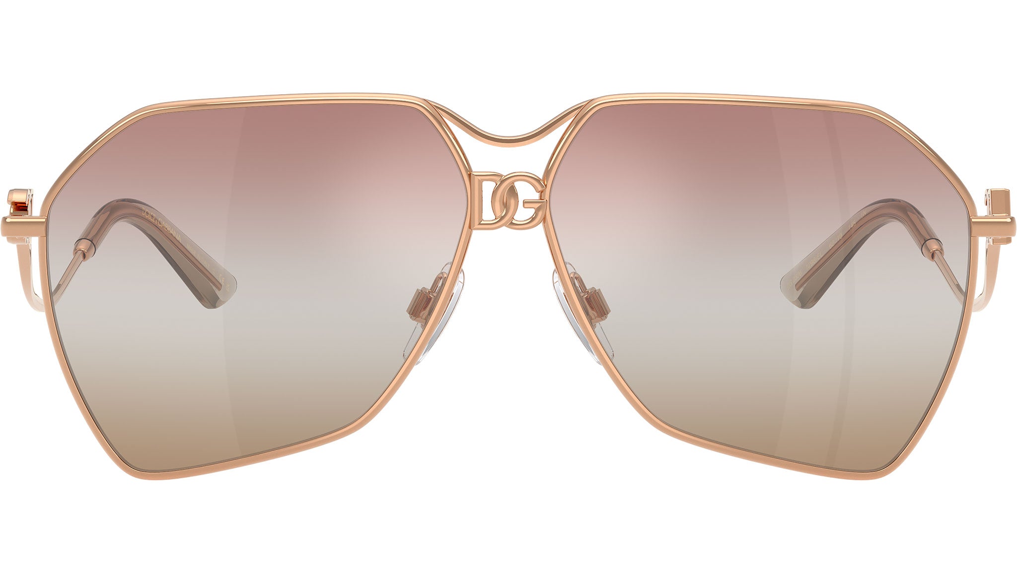 Dolce & Gabbana DG 2326 Sunglasses 1298EL Rose Gold - eye-oo.com display picture 2