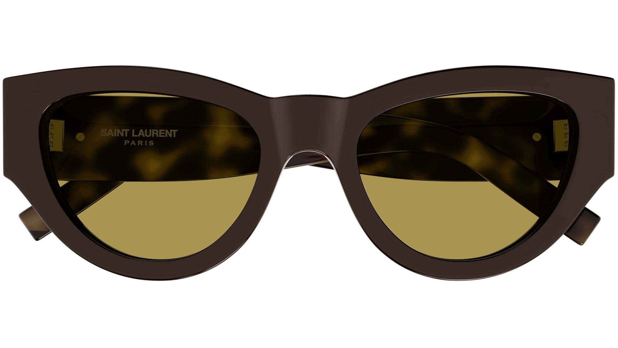 SL M94 Saint Laurent Sunglasses 010 Dark Brown - eye-oo.com