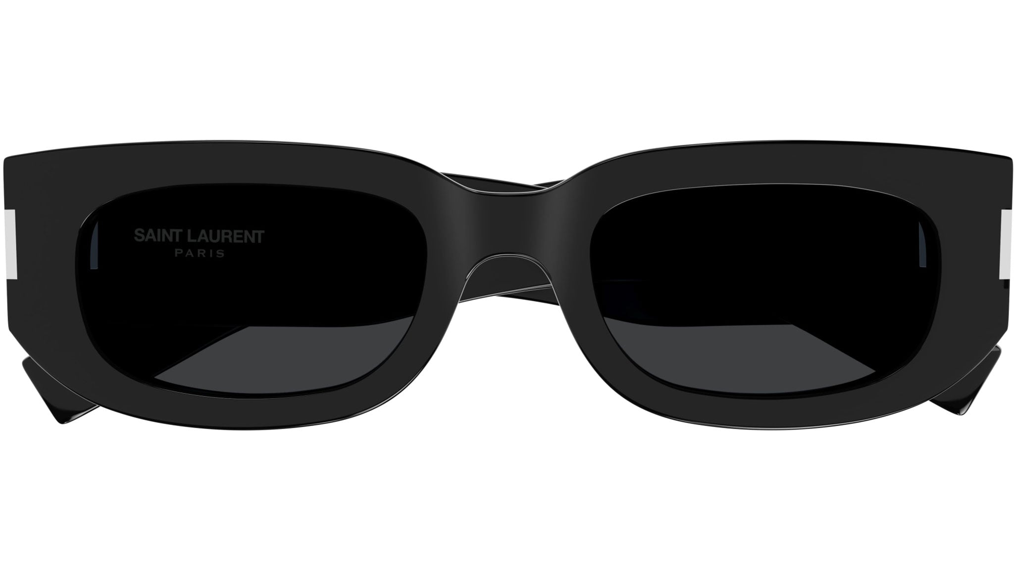 NEW Saint Laurent SL697 Unisex Sunglasses in Black SL697 001 Black/Black main image 2