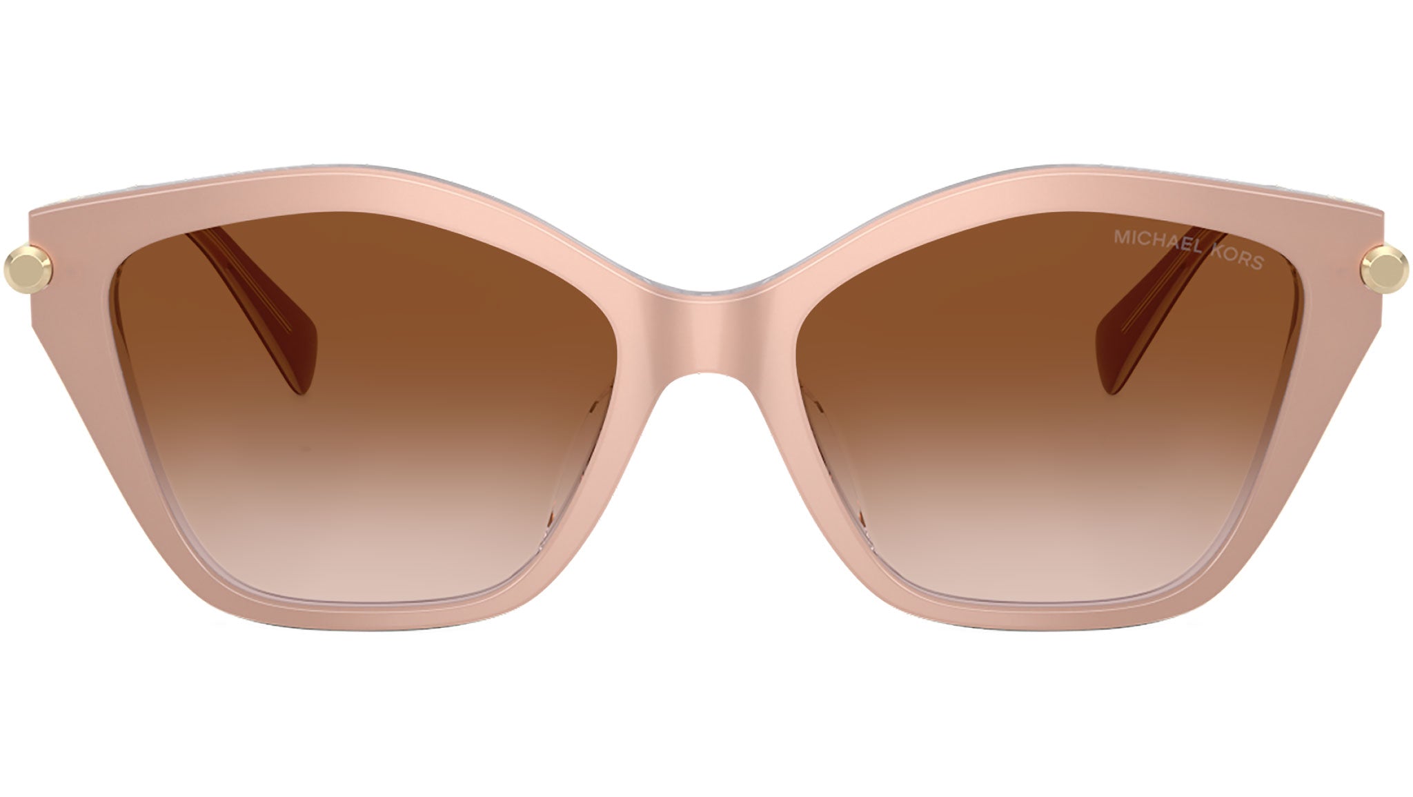 0MK2246U Michael Kors Sunglasses 401513 Light Sand Laminate - eye