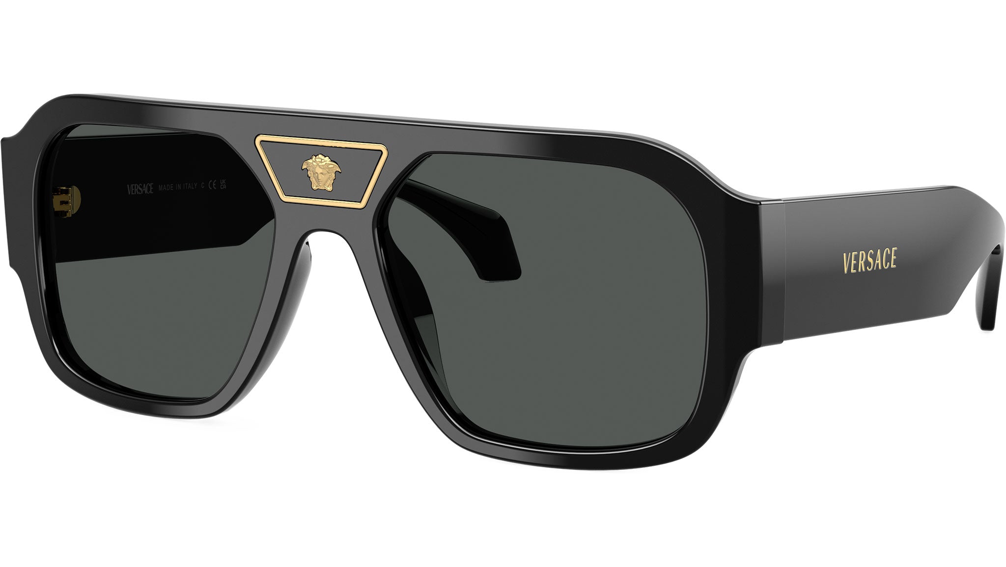Versace VE4508U Sunglasses GB1/87 Black - eye-oo.com