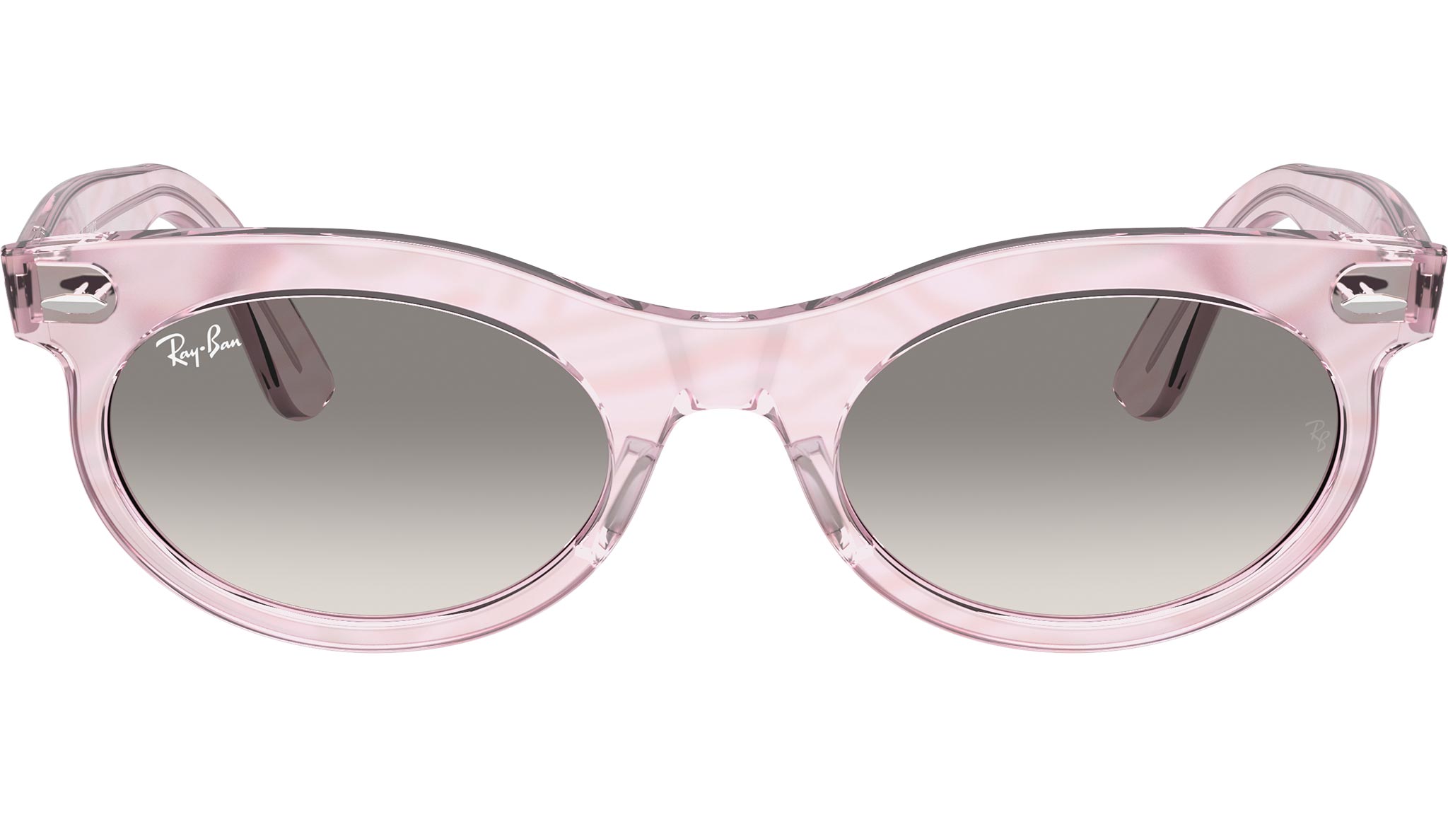 ☆*様 ☆ Ray-Ban Wayfarer Oval Sunglasses RB2242 138432 Photo Waves Purple