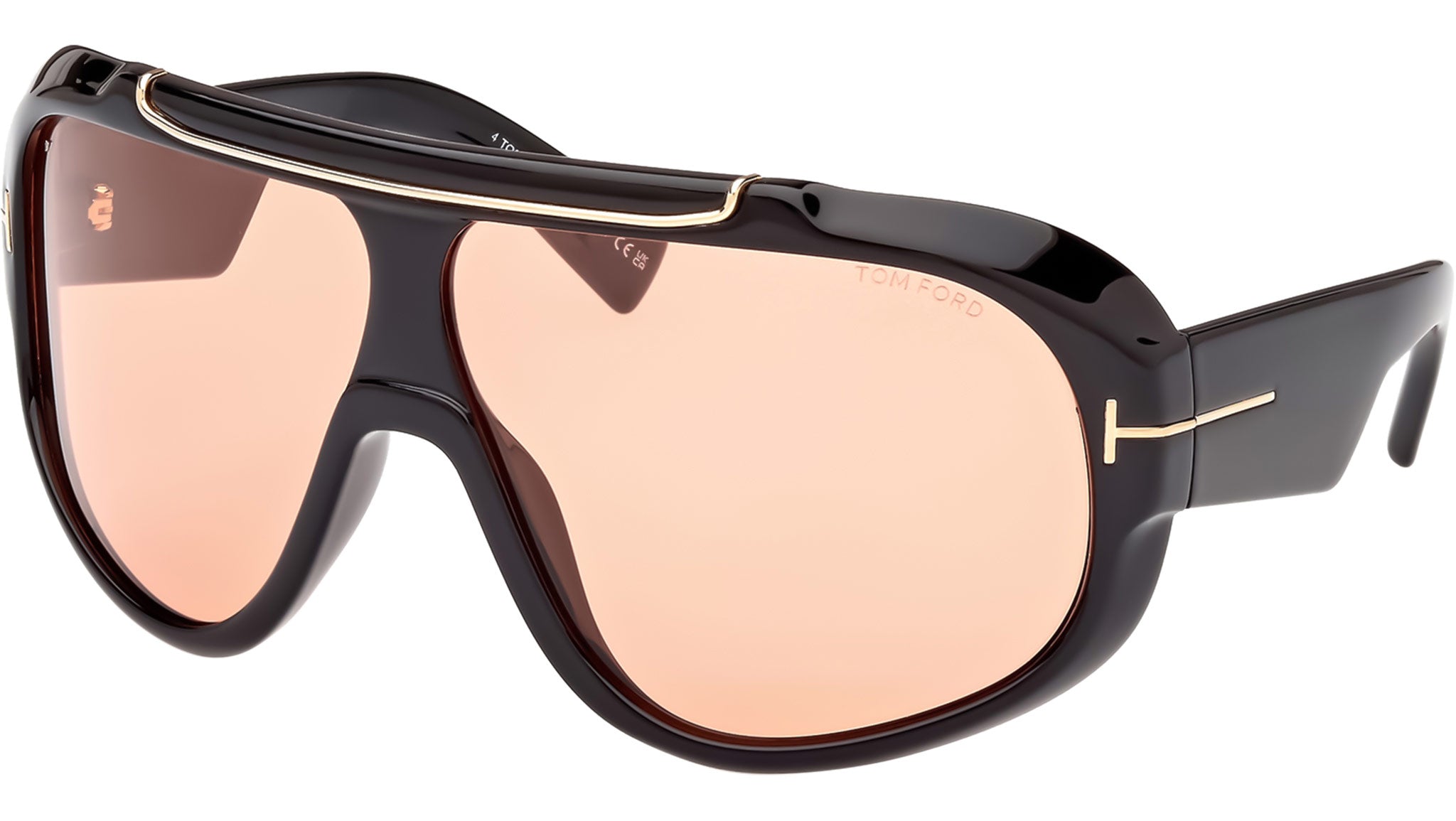 Ford Frames Tom Ford Wearing Sunglasses TOM FORD EYEWEAR Penn D