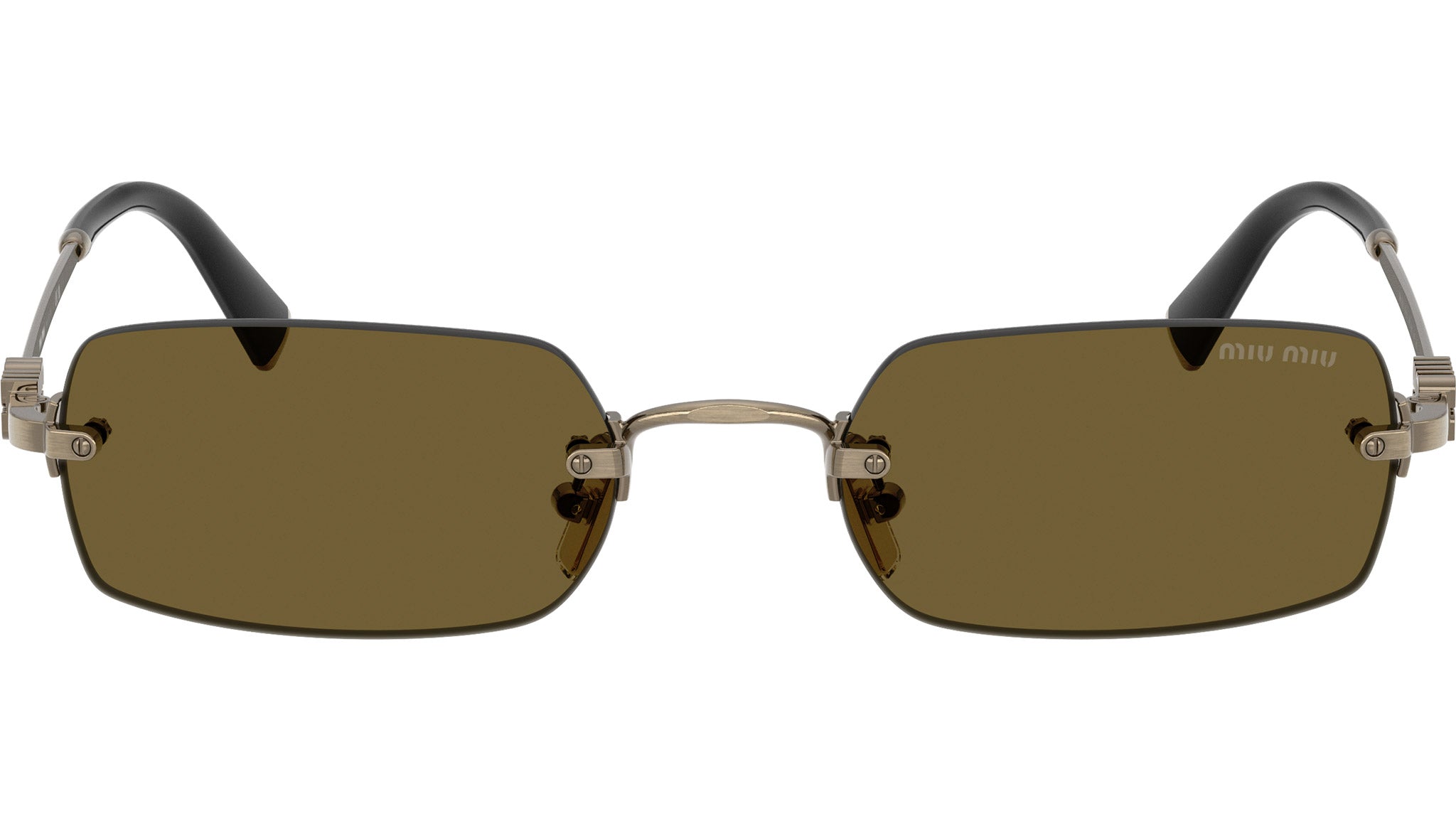 Miu Miu MUB50S Sunglasses 26C09Z Old Gold - eye-oo.com