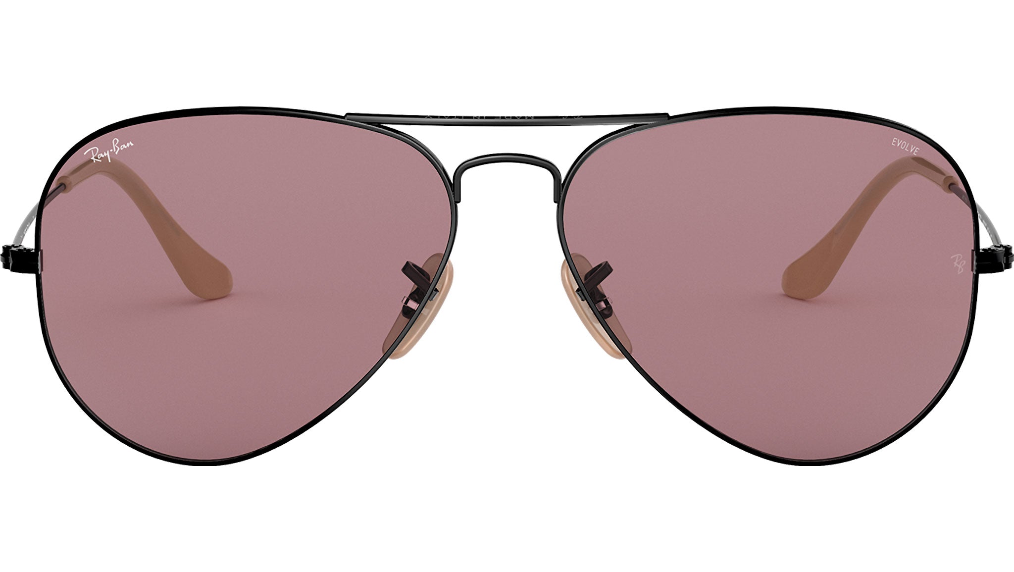 Ray-Ban Aviator Large Metal RB3025 9066Z0 Black Sunglasses eye