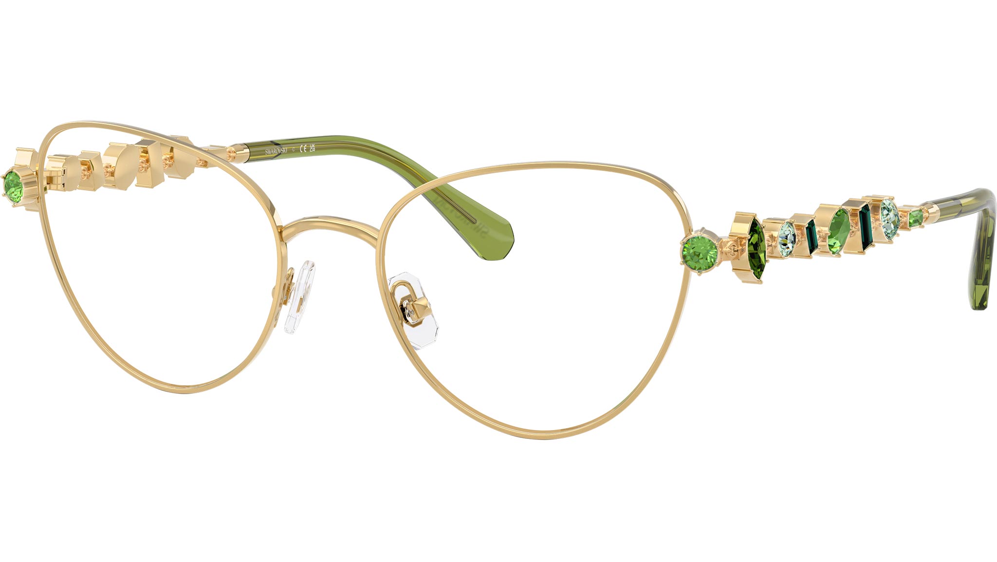 Swarovski SK1024 Glasses 404G Gold - eye-oo.com