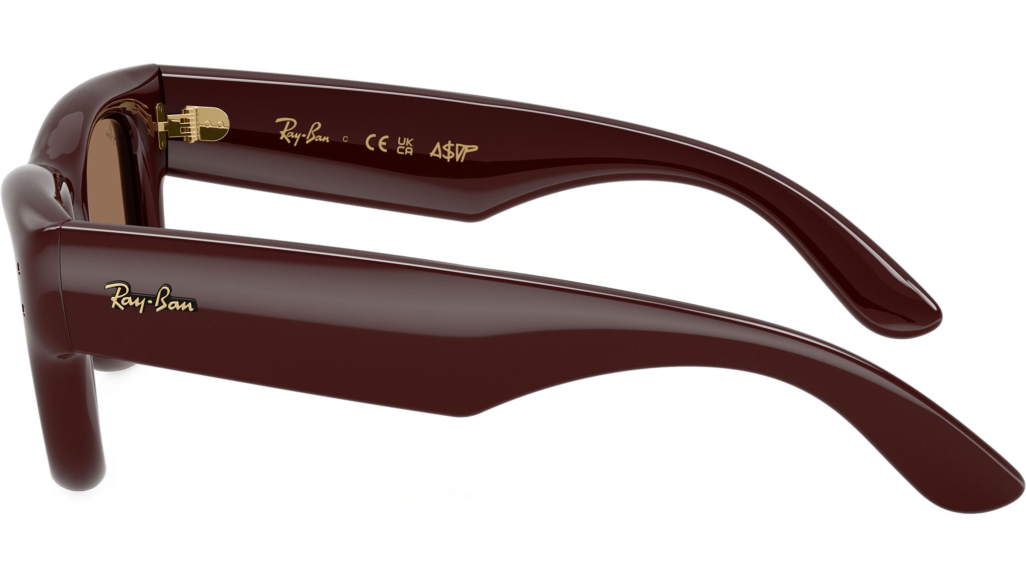 Ray-Ban 4940 Sunglasses - Brown Gradient Lenses 47•23 Ray-Ban RB4940 687584 Wayfarer Puffer | Online Sale - Amevista main image 4